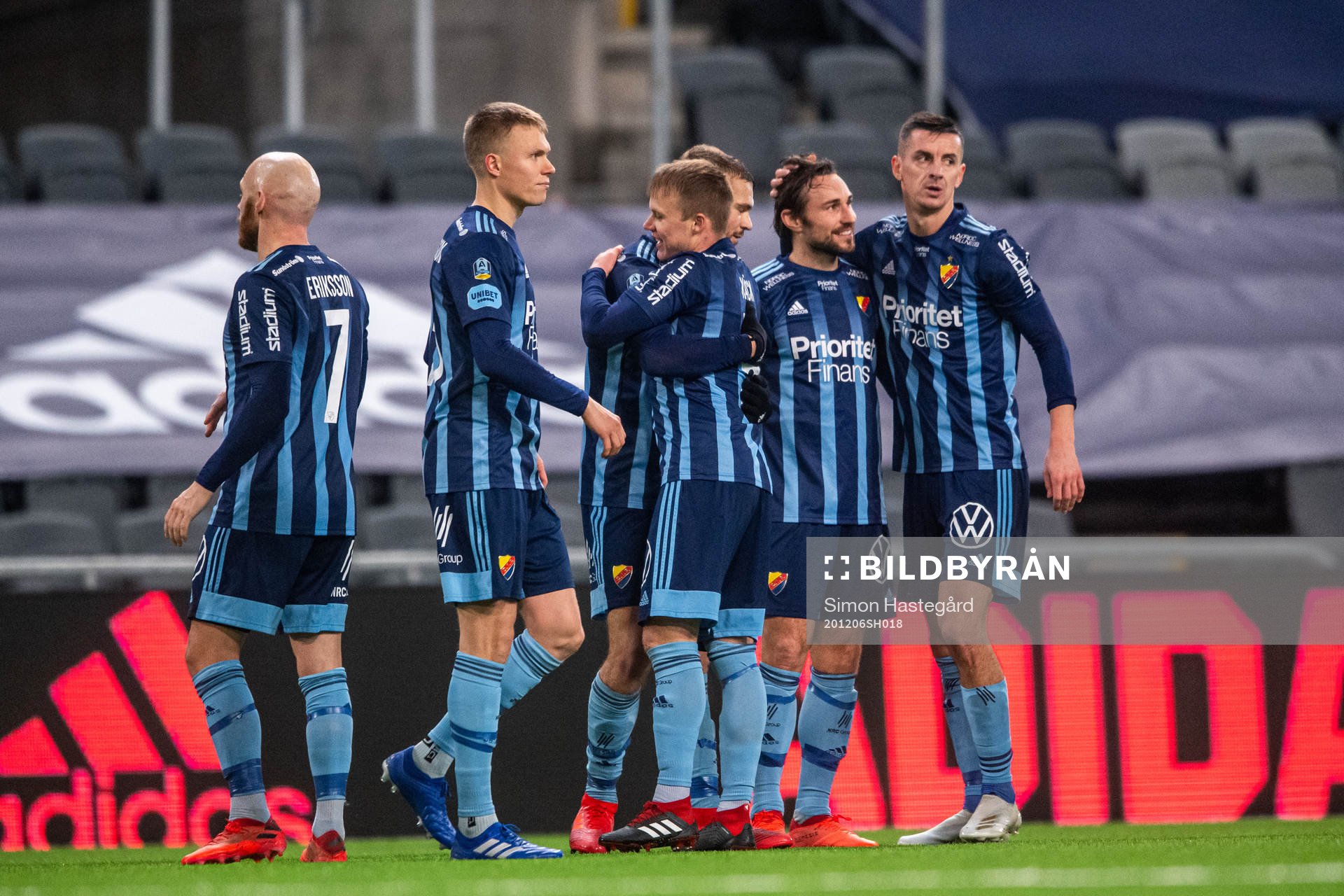 Djurgårdens Magnus Eriksson , Jonathan Augustinsson ,