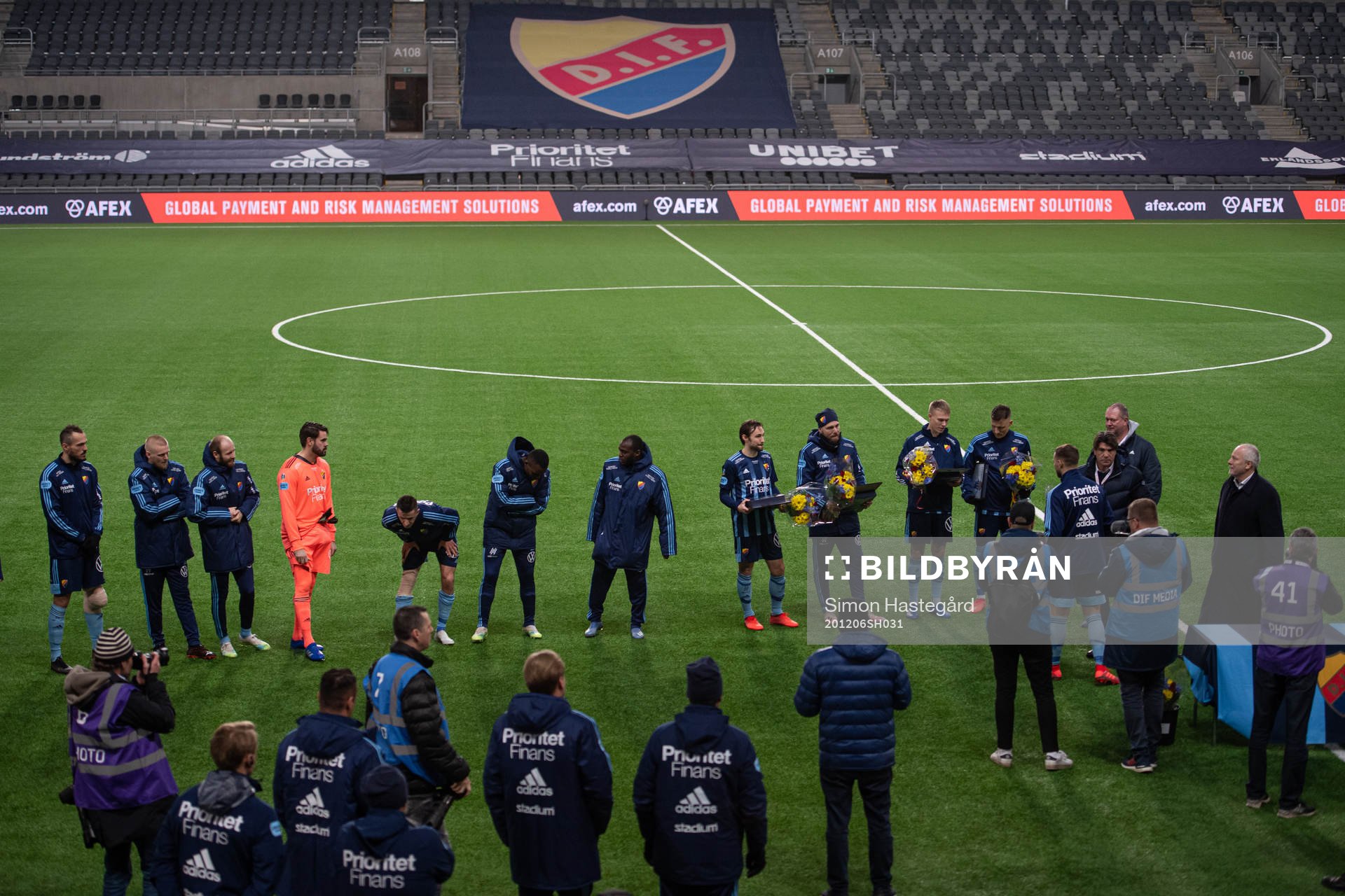 Djurgårdens spelare uppmärksammas