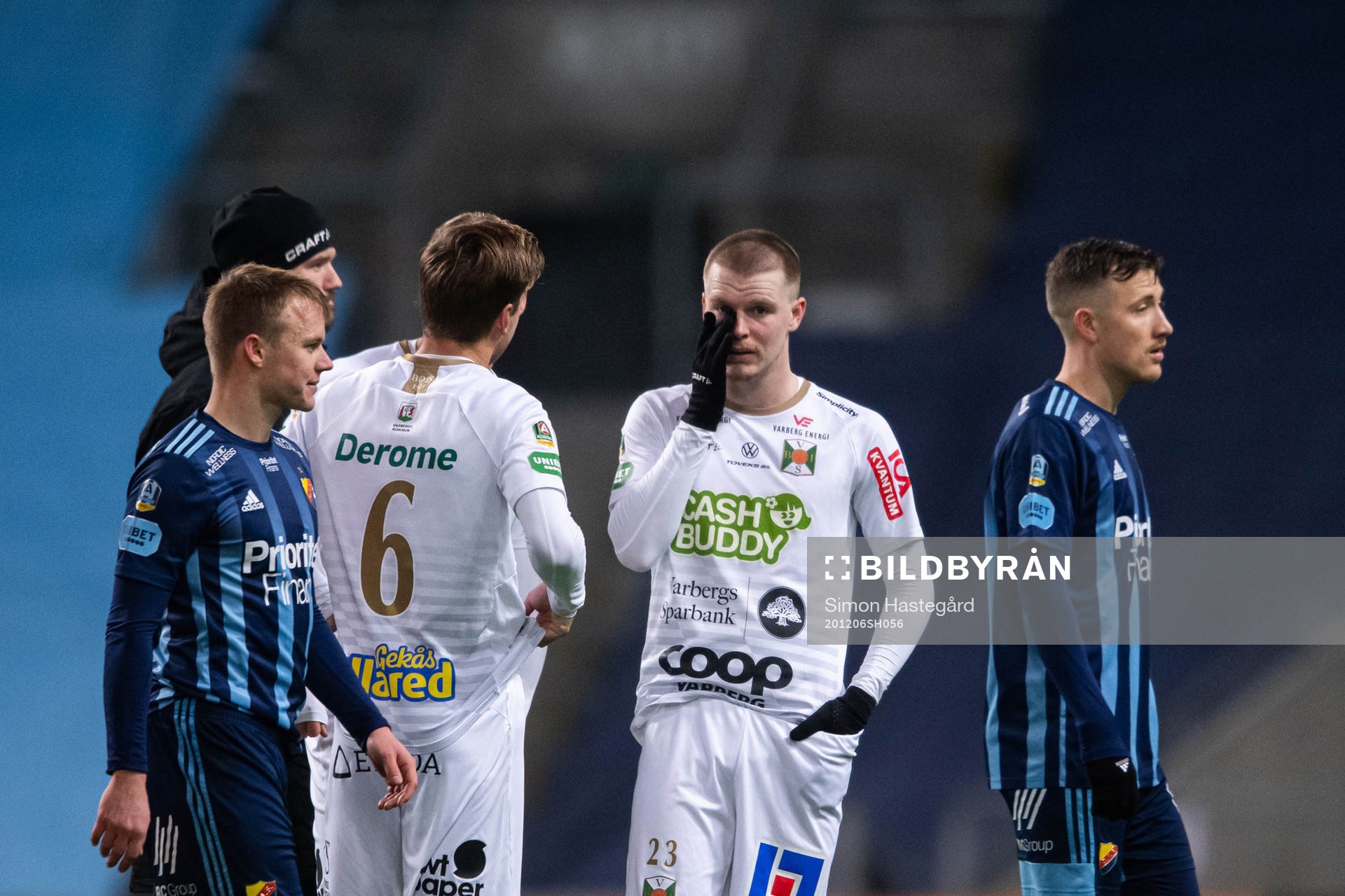 Varbergs Anton Liljenbäck deppar