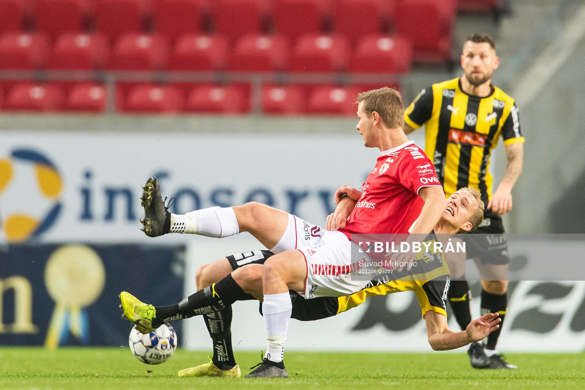 Kalmars Erik Israelsson och Häckens Gustav Berggren