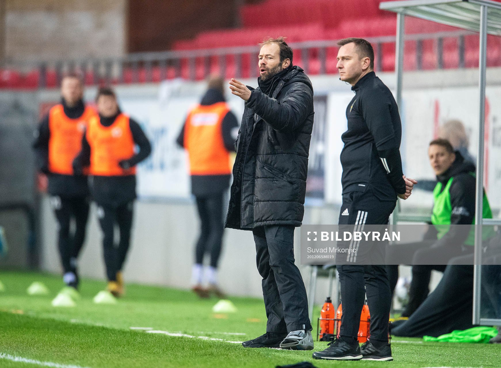 Häckens tränare Andreas Alm
