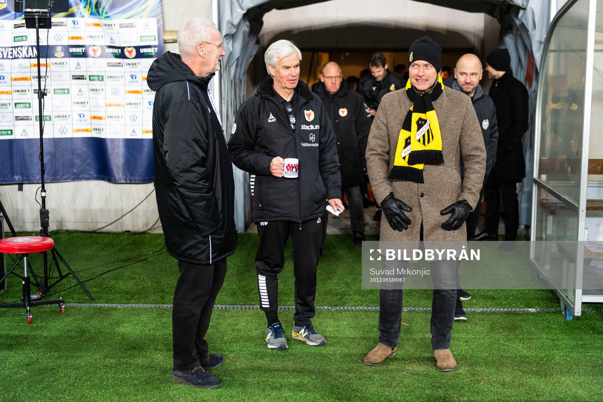 Kalmars tränare Nanne Bergstrand och sportchef Sonny