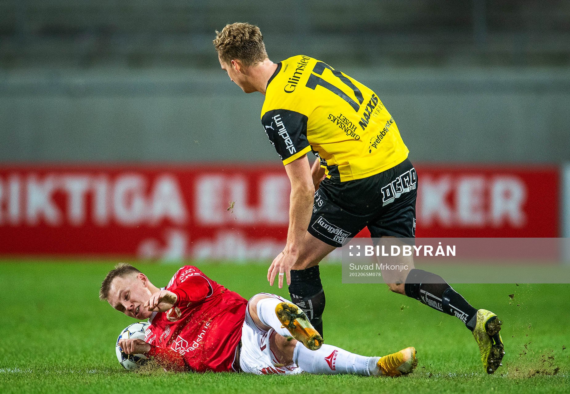 Kalmars Isak Jansson och Häckens Gustav Berggren