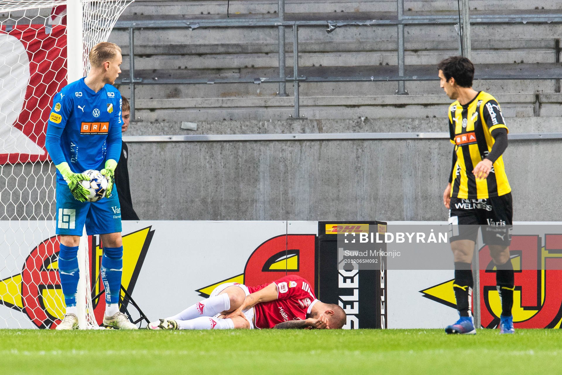 Kalmars Douglas Bergqvist har ont