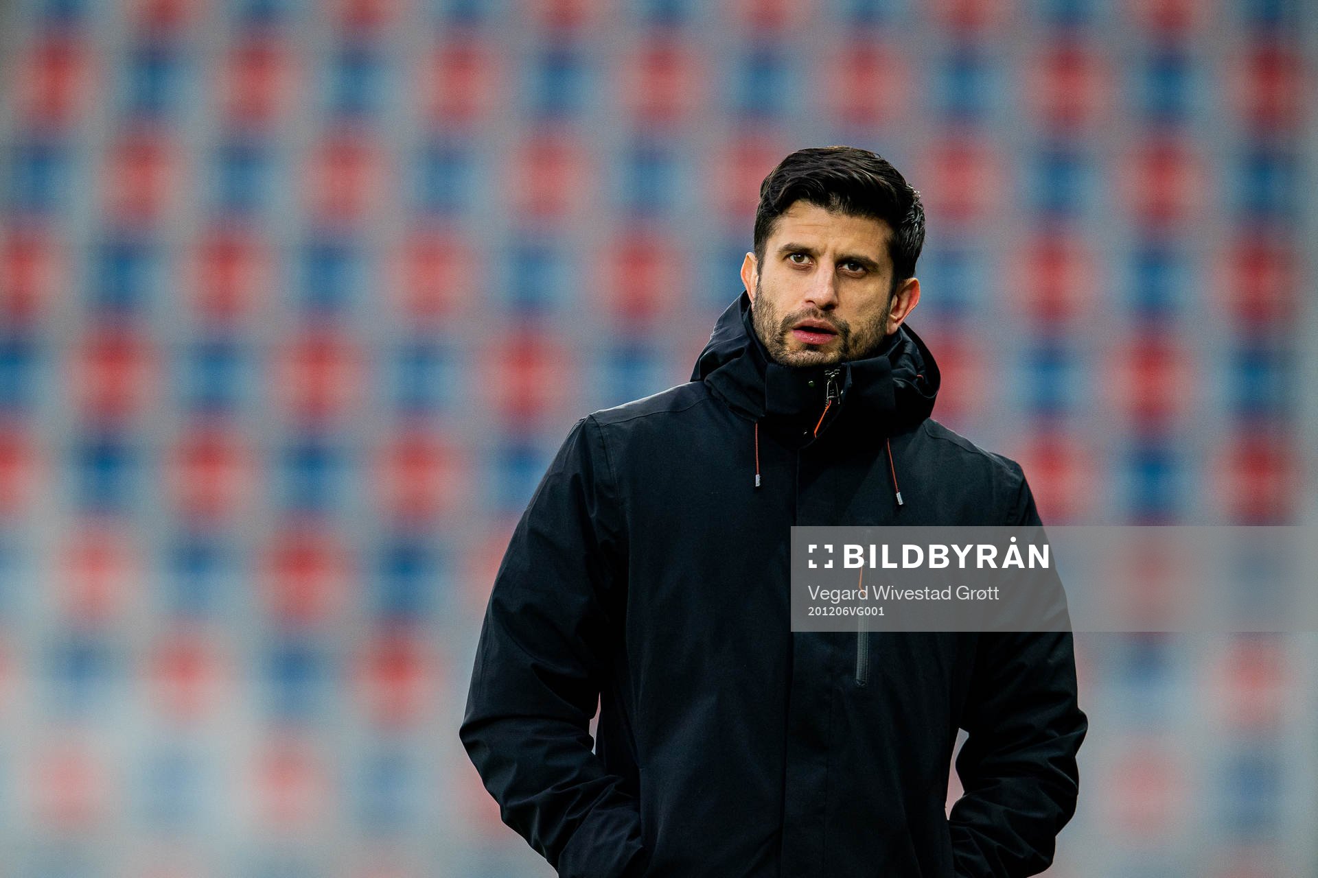 Remi Natvik, head coach of Arna-Bjørnar, ahead of the Toppserien football match between Vålerenga and Arna-Bjørnar on December 6, 2020 in Oslo.
