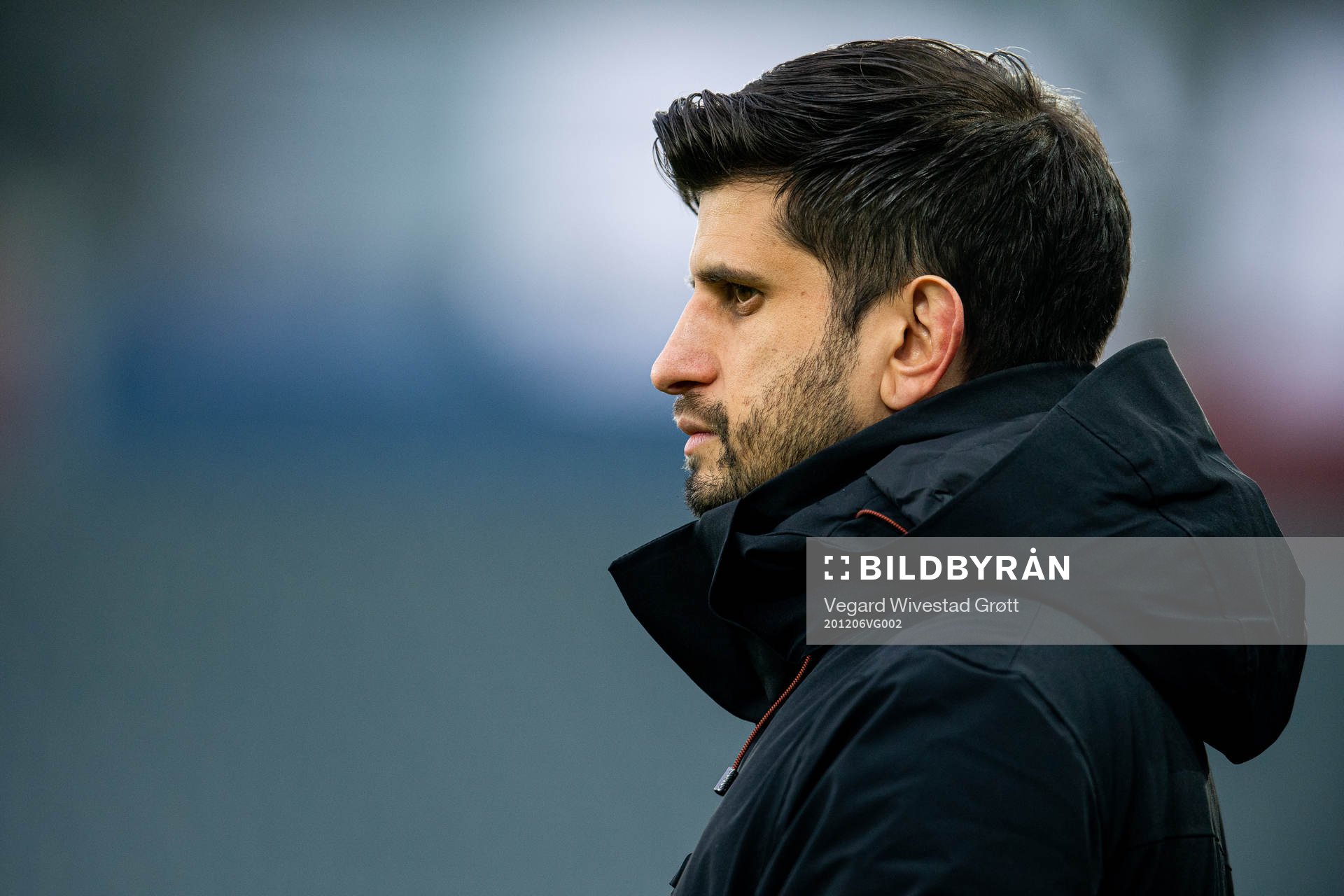 Remi Natvik, head coach of Arna-Bjørnar, ahead of the Toppserien football match between Vålerenga and Arna-Bjørnar on December 6, 2020 in Oslo.