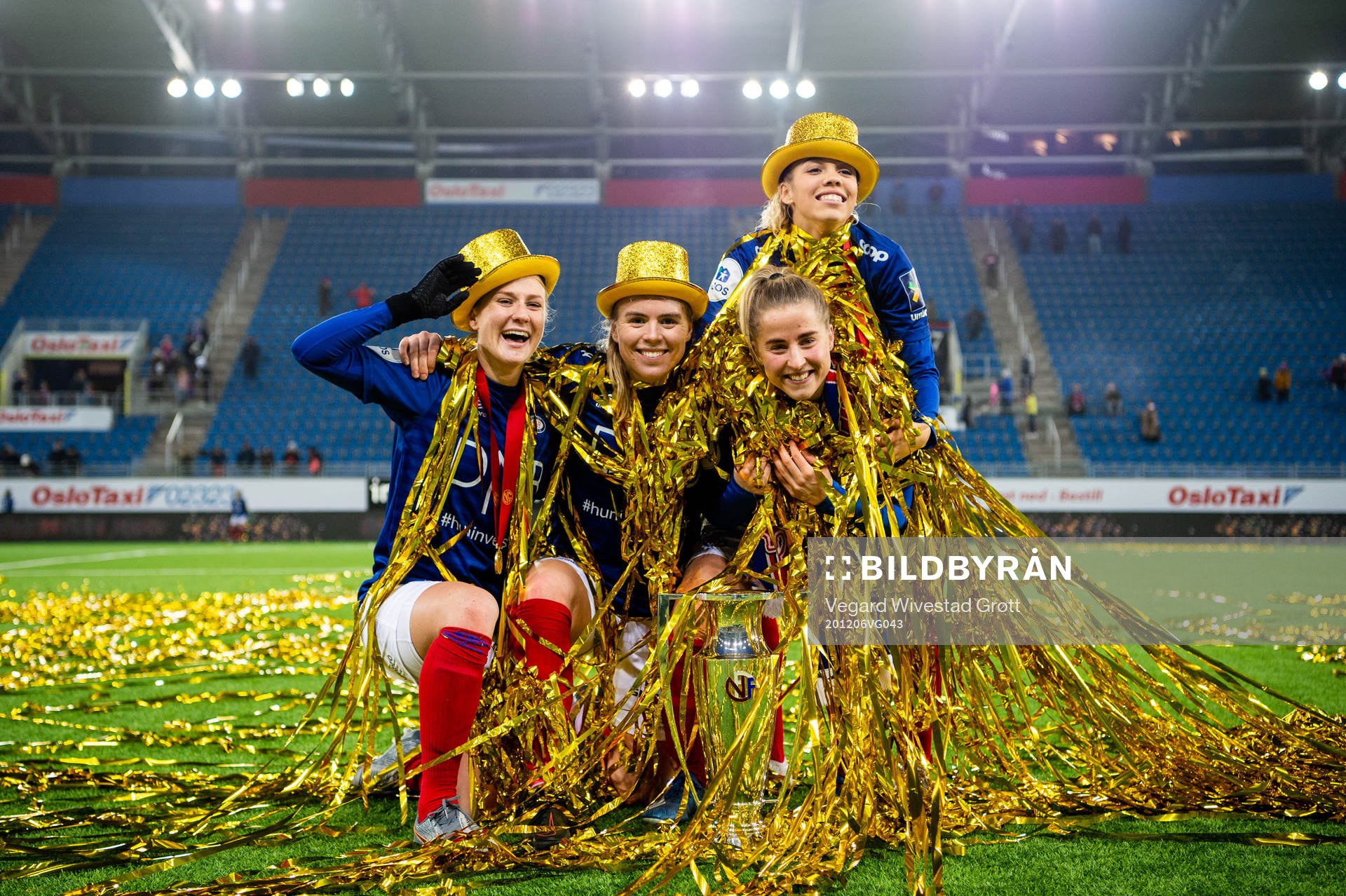 Emilie Østerås, Ingibjörg Sigurdardottir, Sigrid Heien