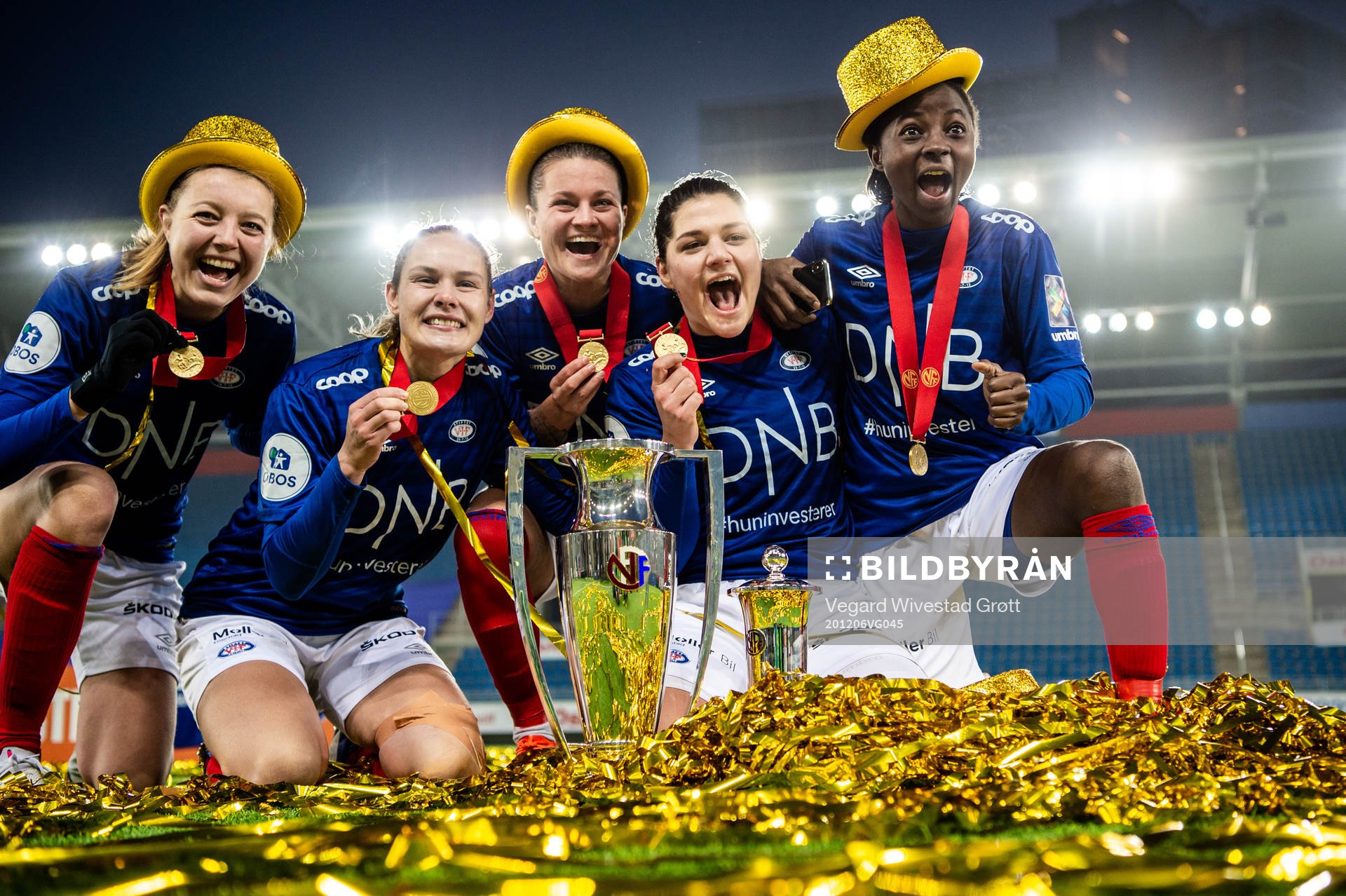 Maruschka Waldus, Andrine Tomter, Sherida Spitse, Dejana