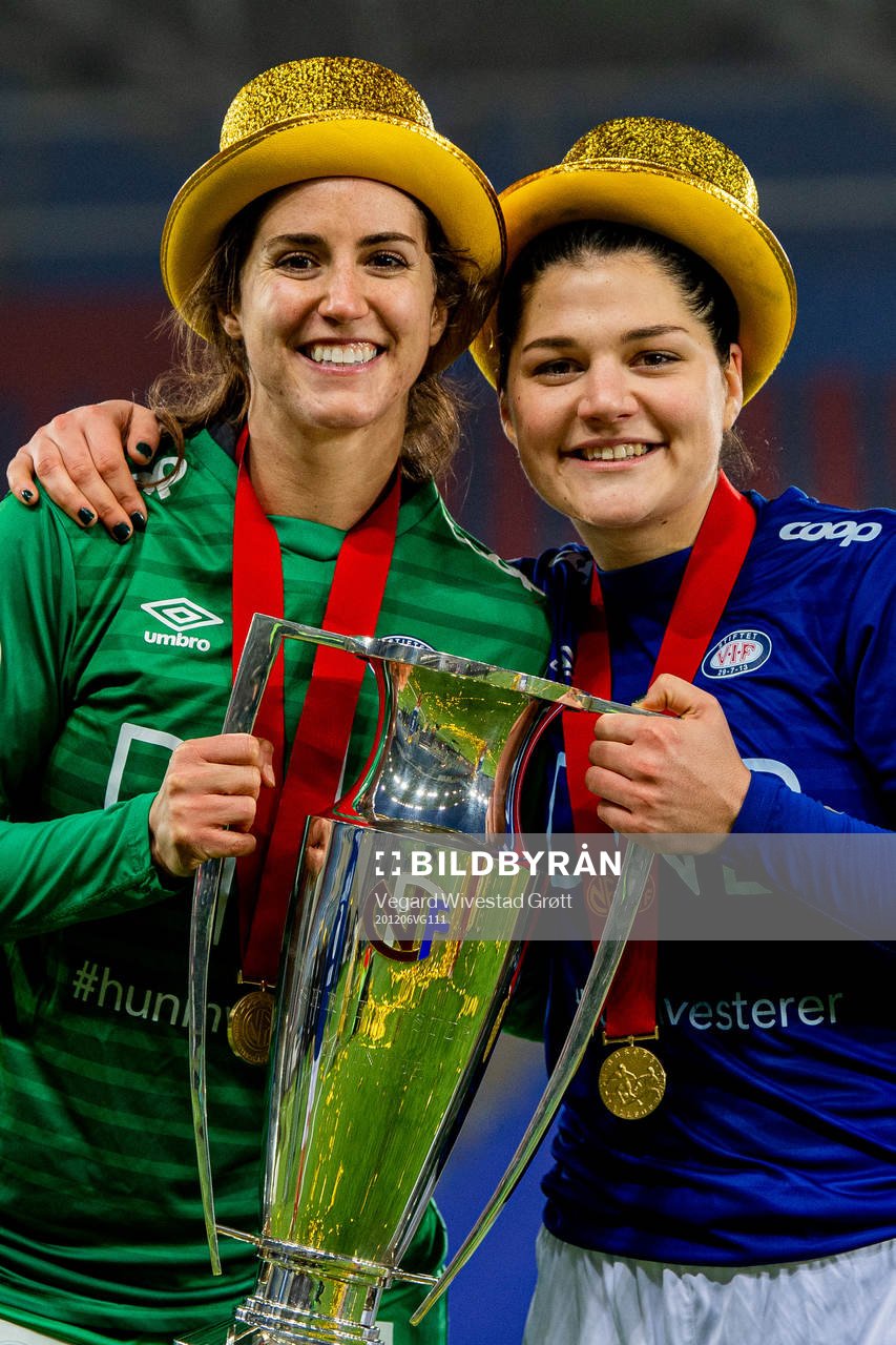 Goalkeeper Hannah Grace Seabert and Dejana Stefanovic of