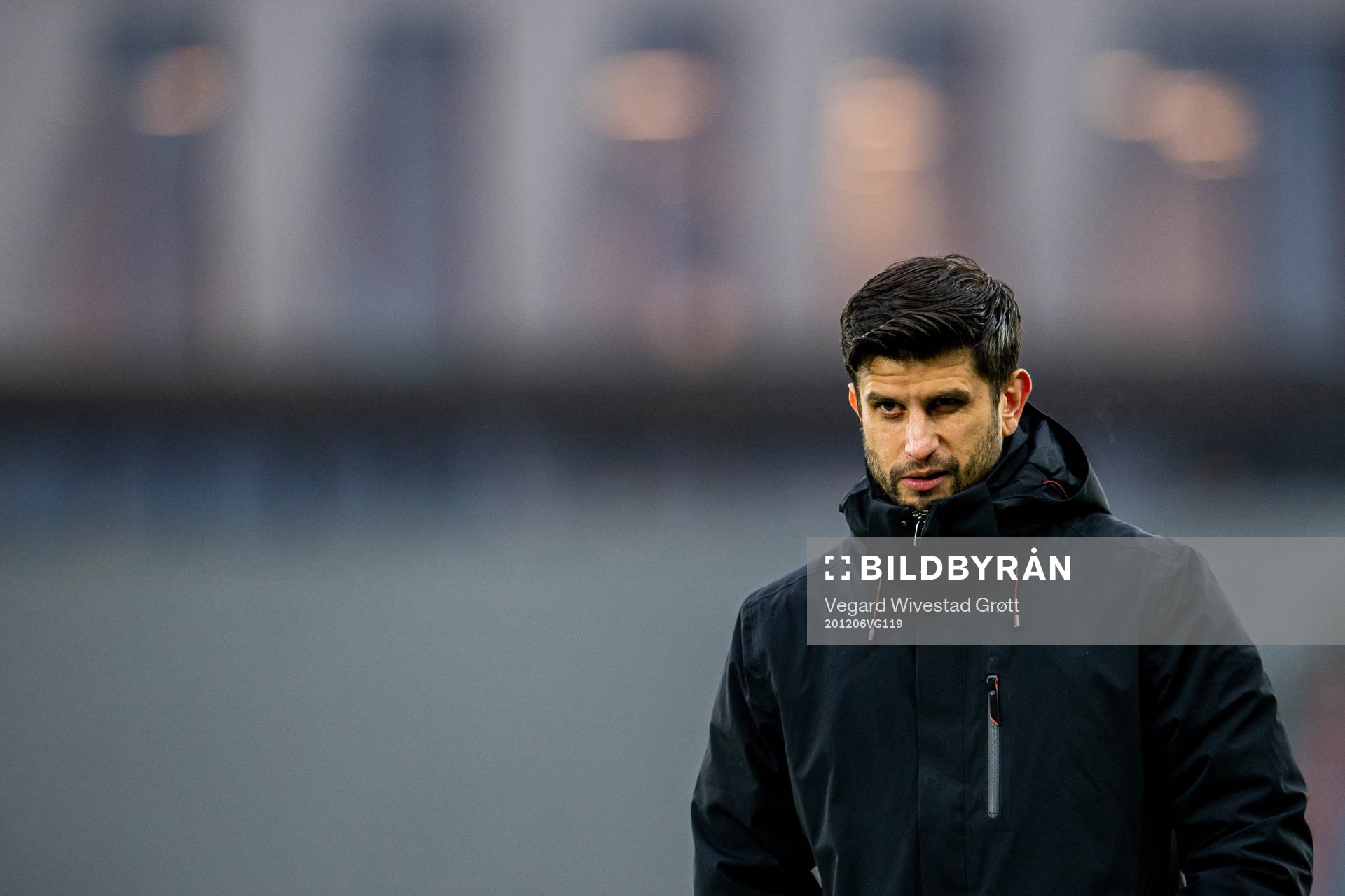 Remi Natvik, head coach of Arna-Bjørnar, ahead of the Toppserien football match between Vålerenga and Arna-Bjørnar on December 6, 2020 in Oslo.