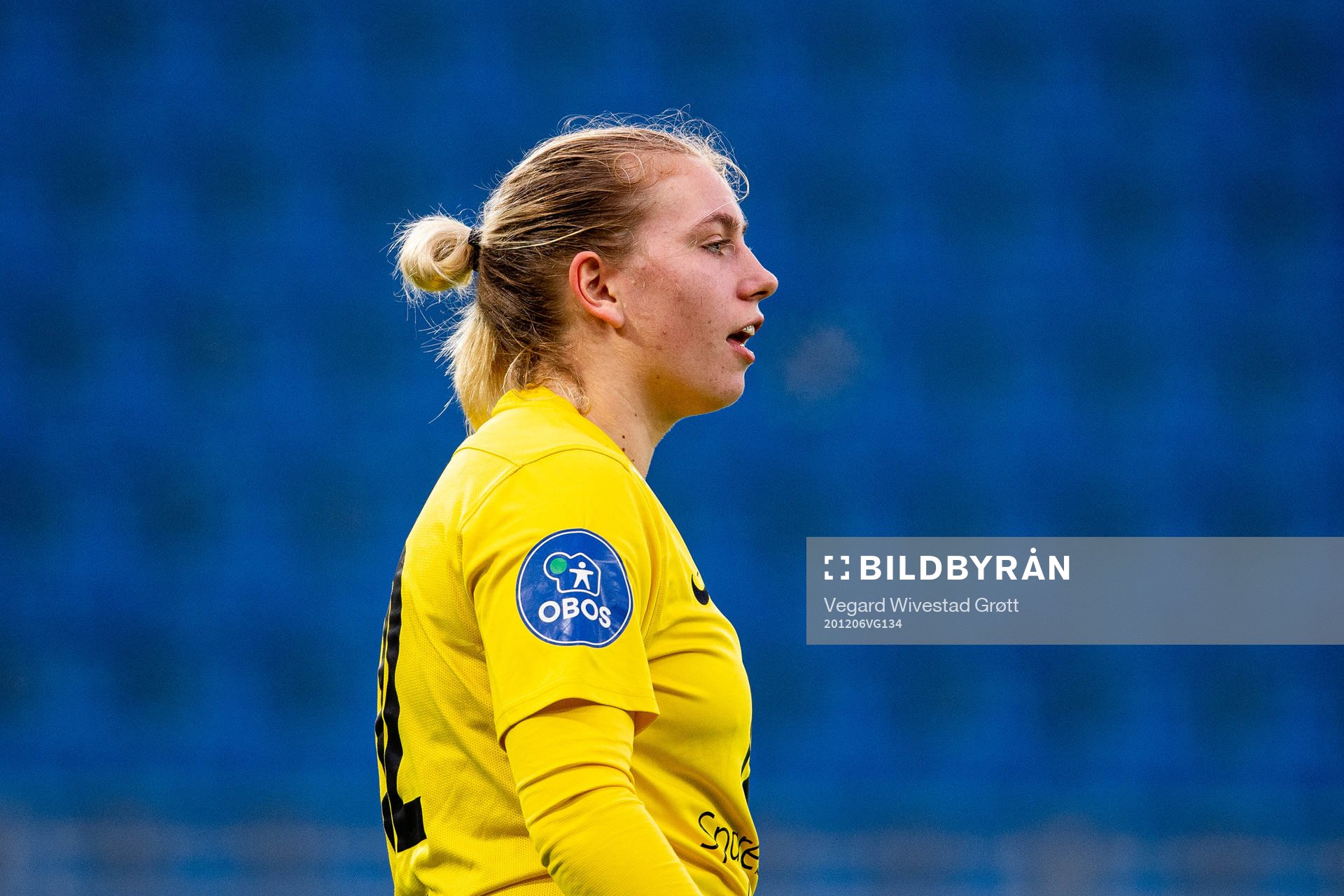 Goalkeeper Moa Edrud of Arna-Bjørnar