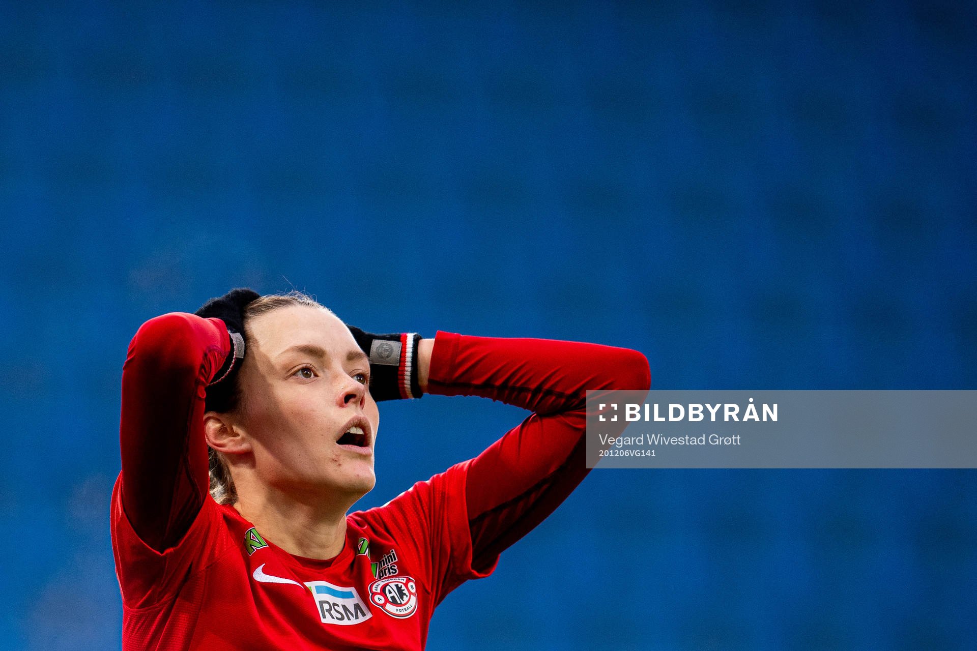 Kristin Risnes of Arna-Bjørnar reacts