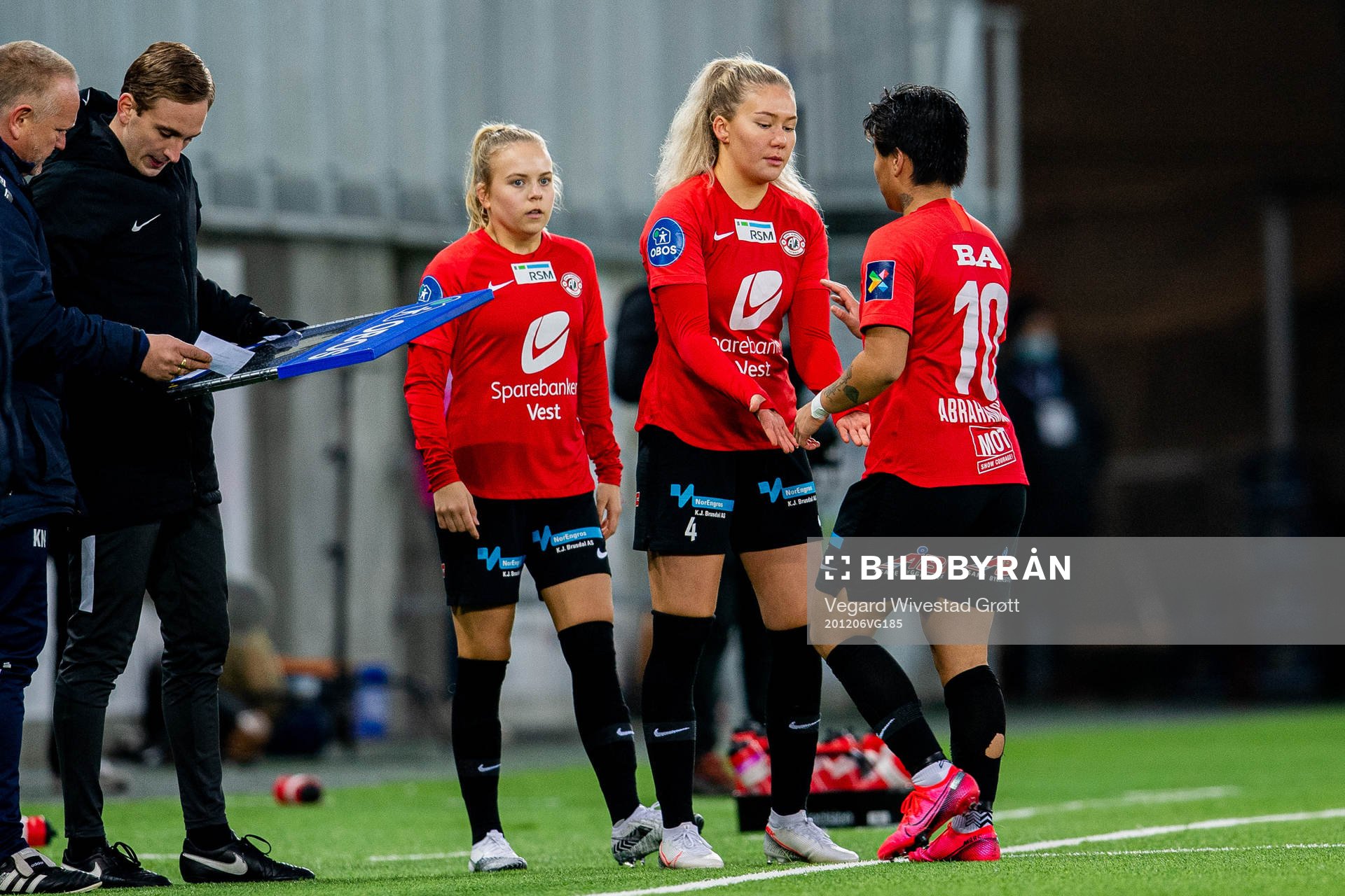 Emilie Skrede of Arna-Bjørnar comes