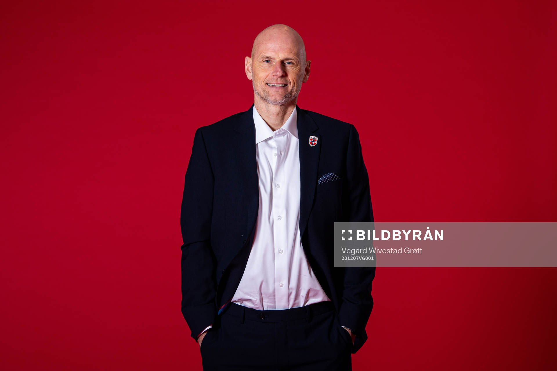Ståle Solbakken poses for a portrait
