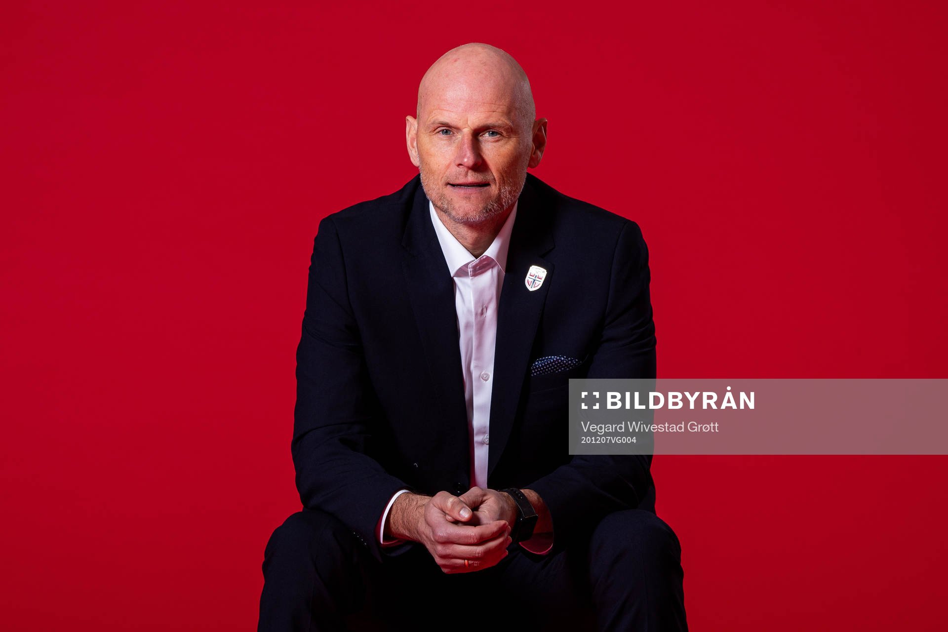 Ståle Solbakken poses for a portrait