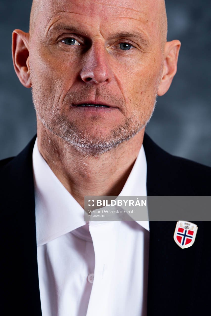 Ståle Solbakken poses for a portrait