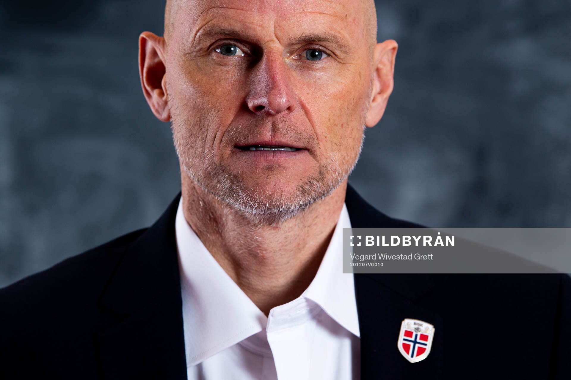 Ståle Solbakken poses for a portrait