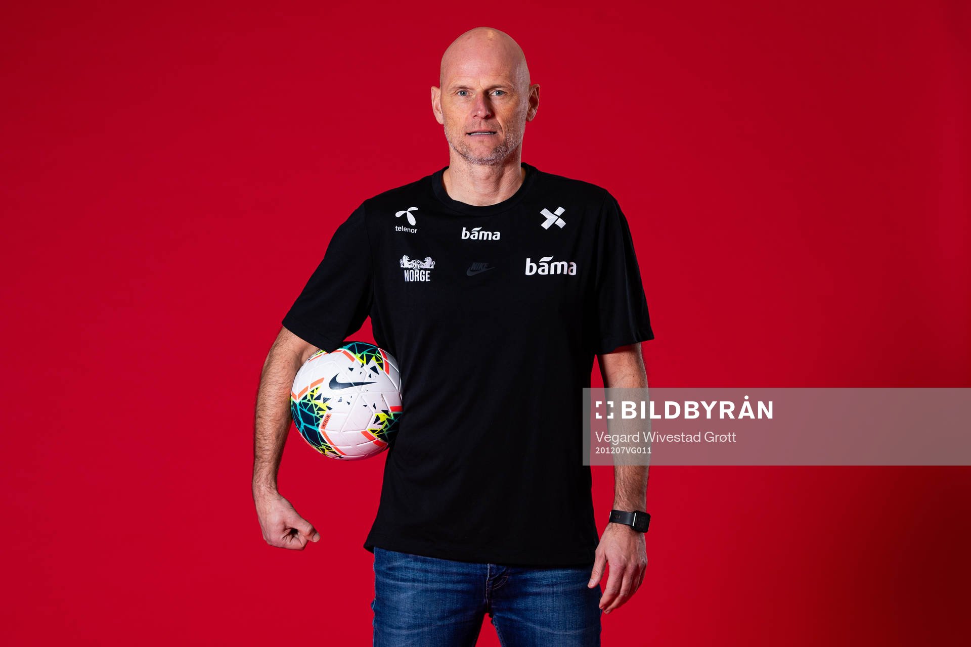 Ståle Solbakken poses for a portrait