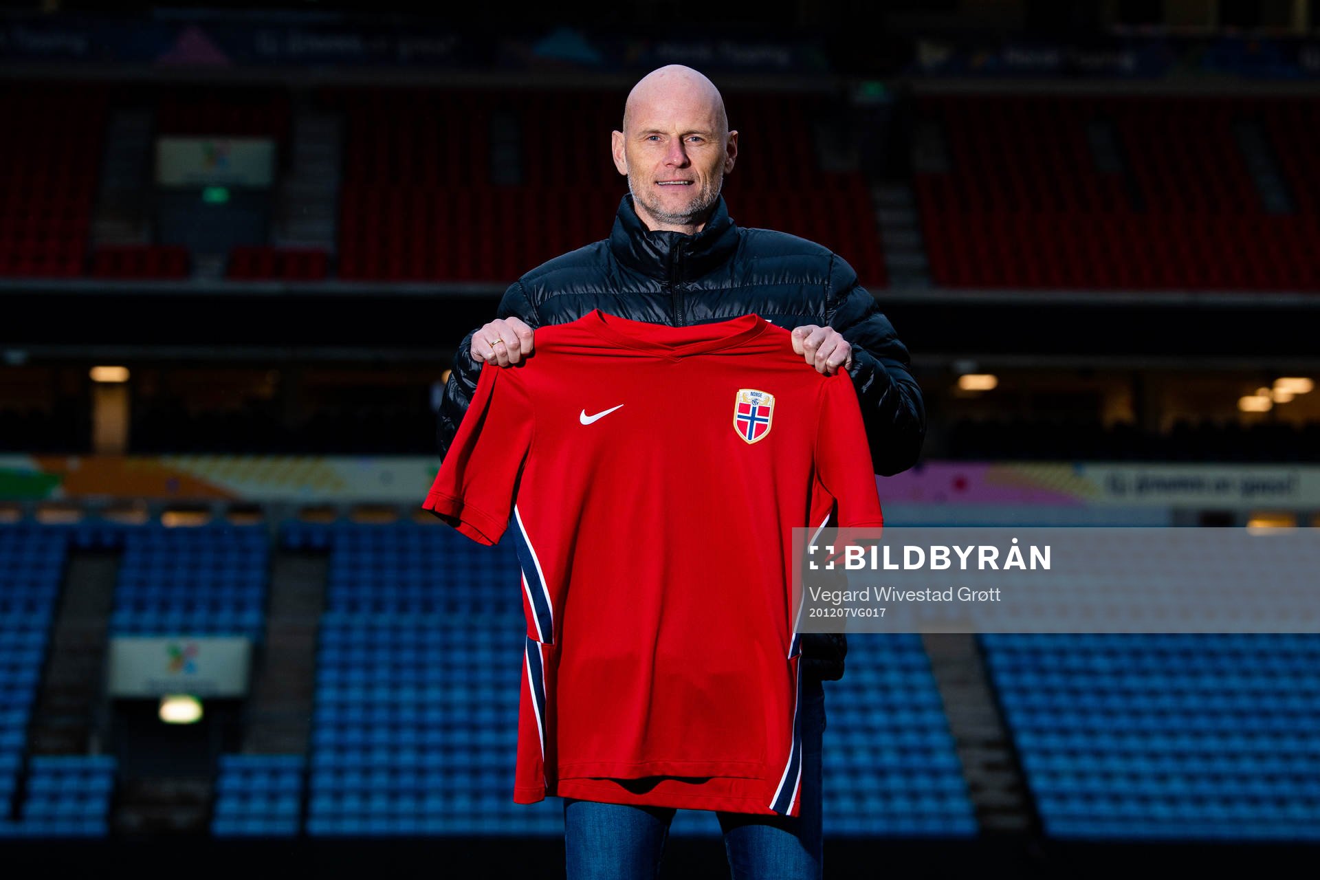 Ståle Solbakken poses for a portrait