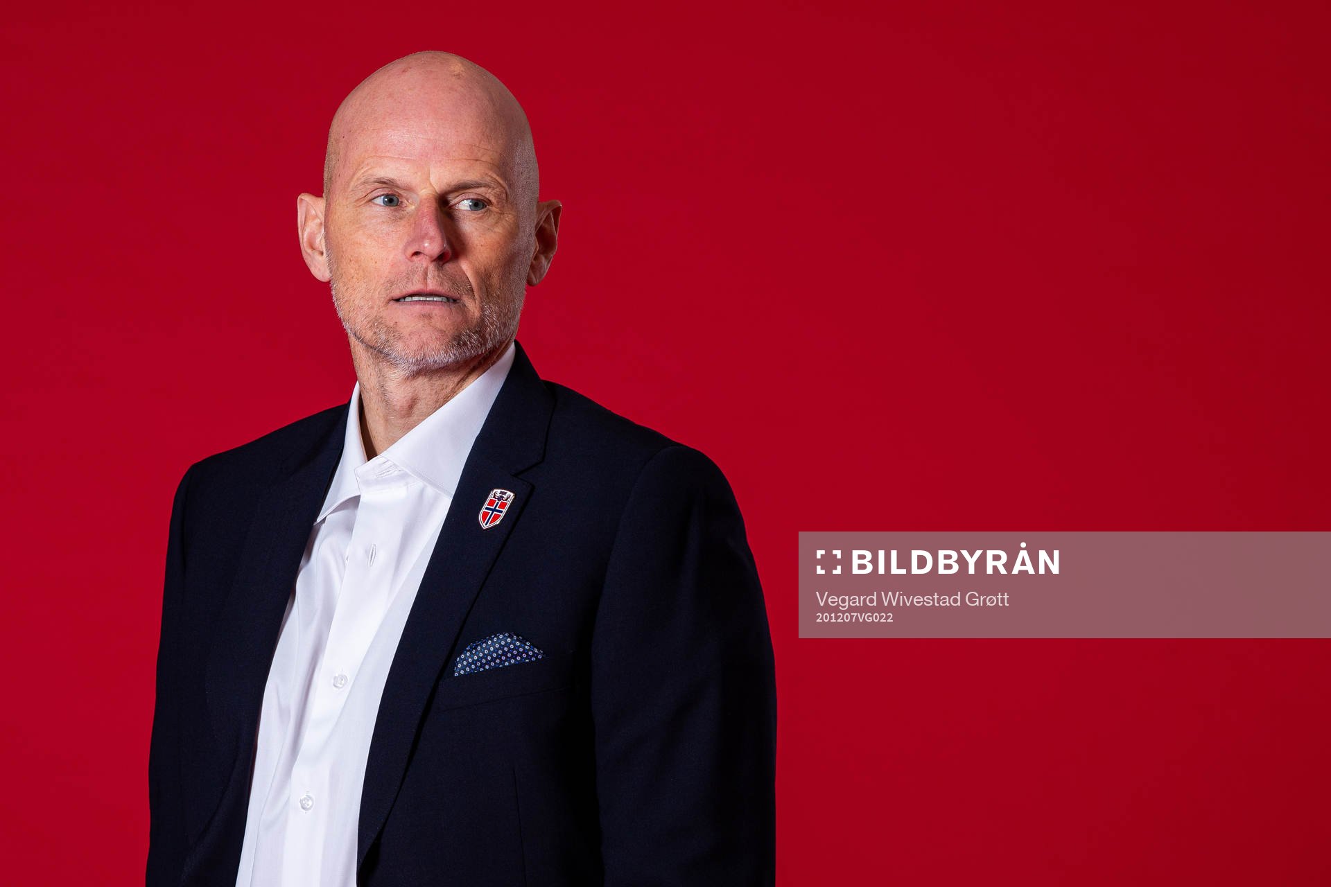 Ståle Solbakken poses for a portrait