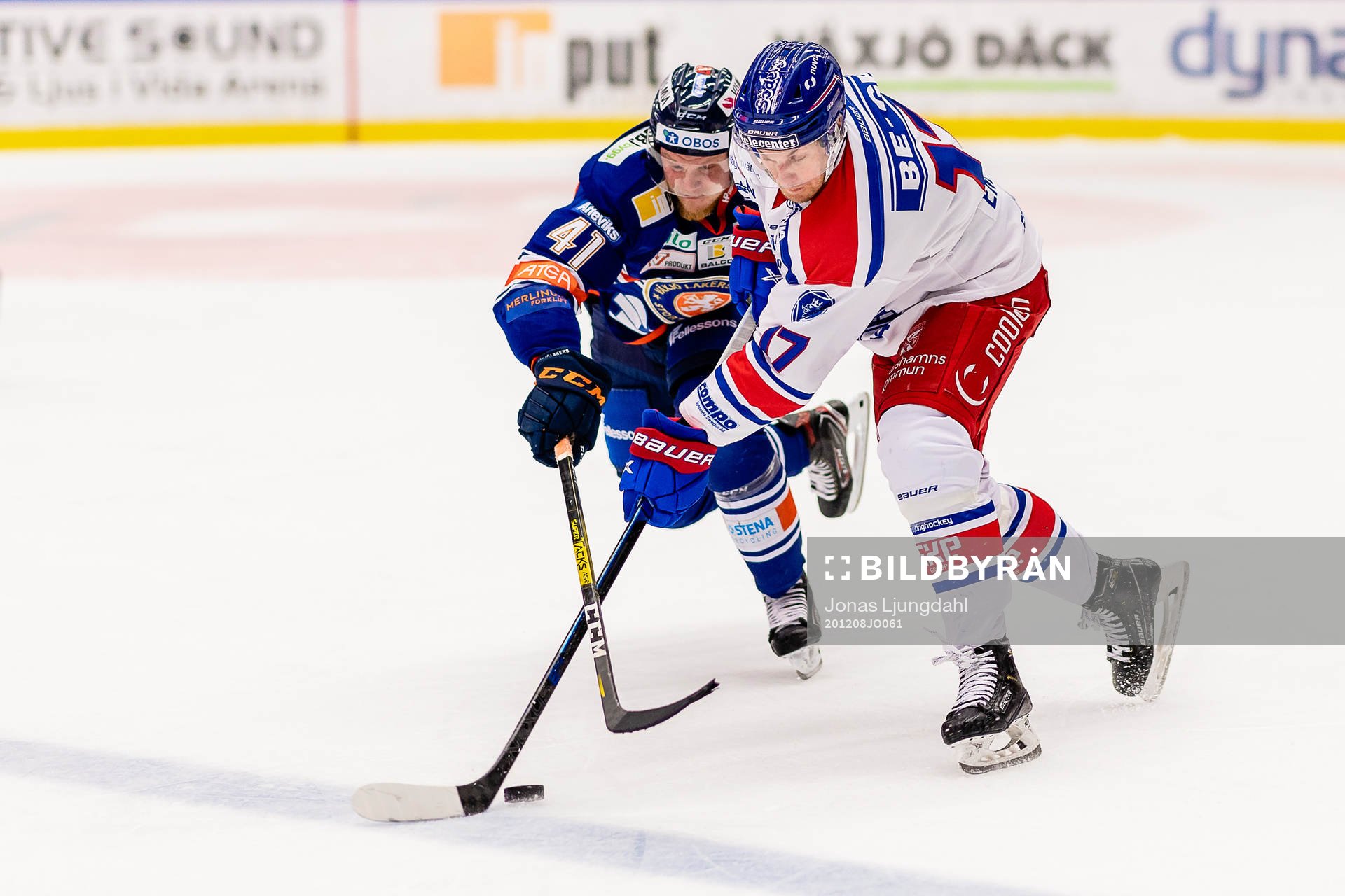 Växjös Ludvig Nilsson jagar Oskarshamns Jonas Engström