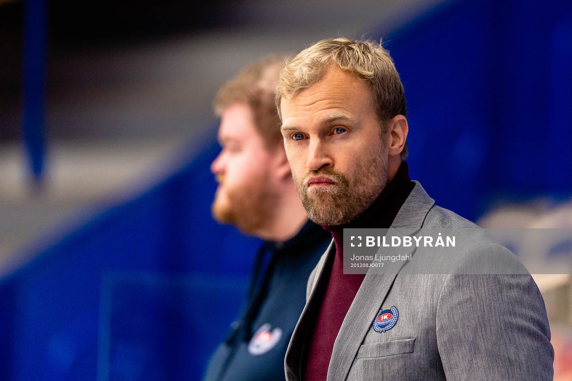 Oskarshamns assisternade tränare Mathias Tjärnqvist