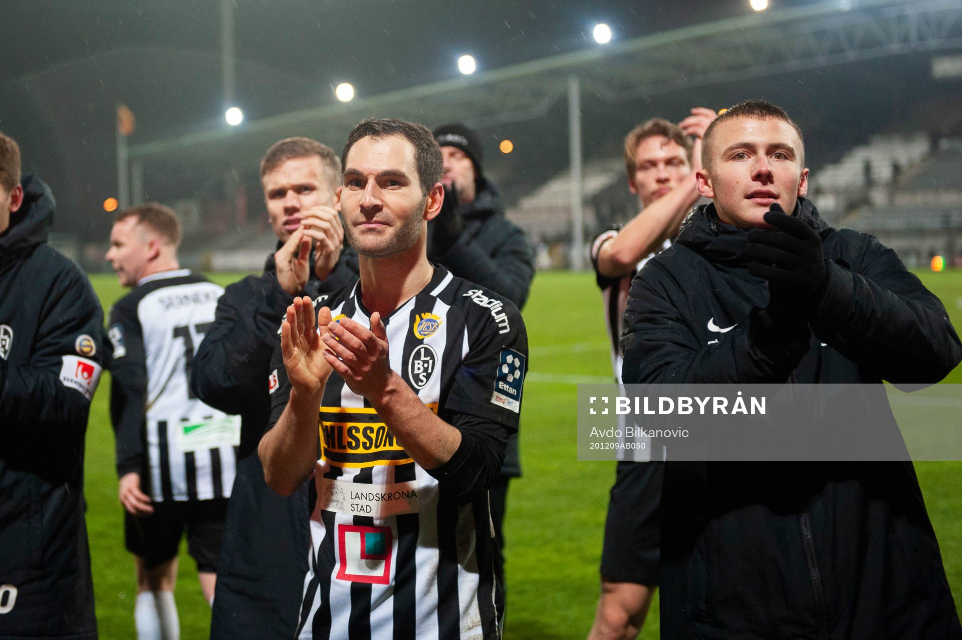 Landskronas Alexander Tkacz jublar