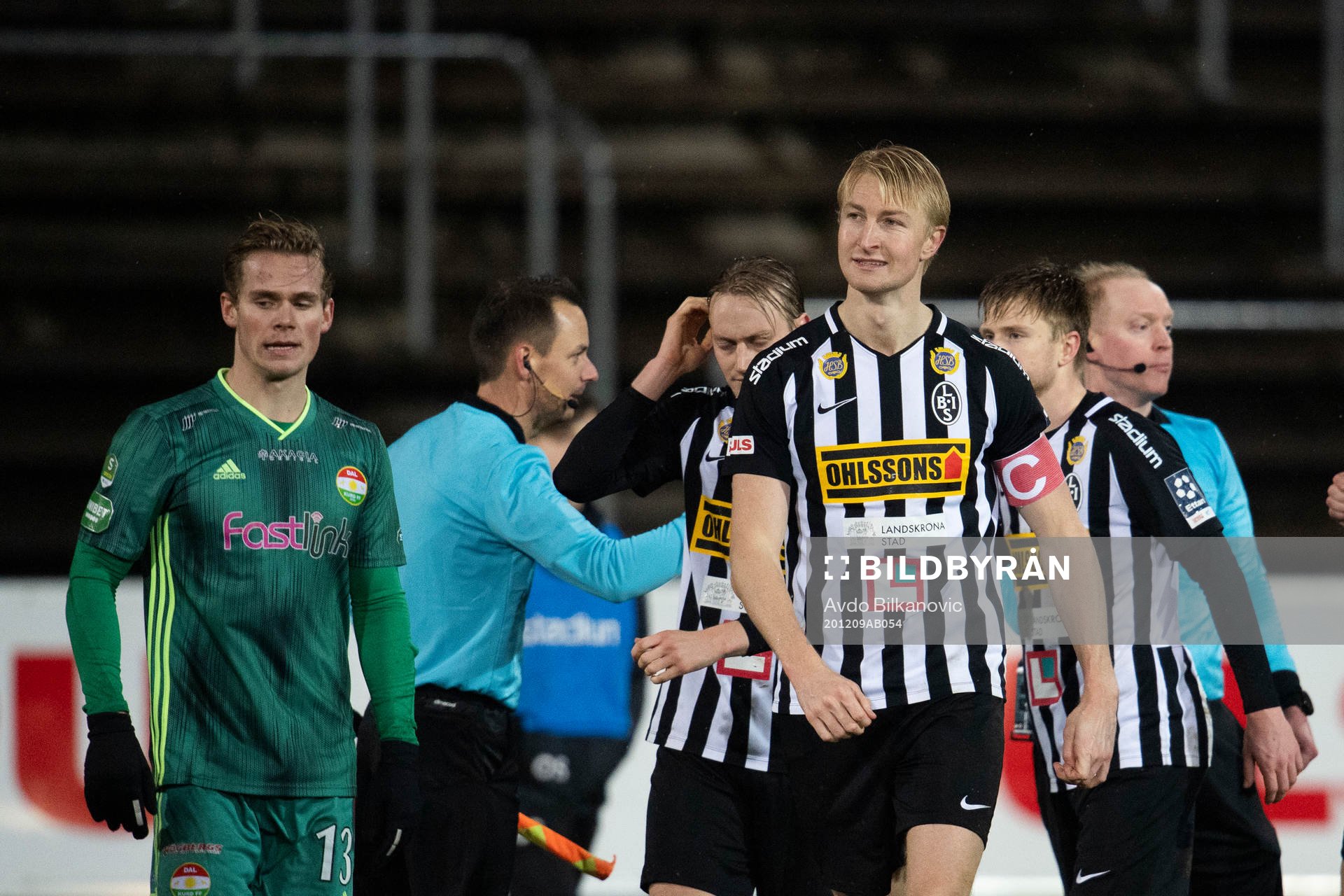 Landskronas Viktor Wihlstrand jublar