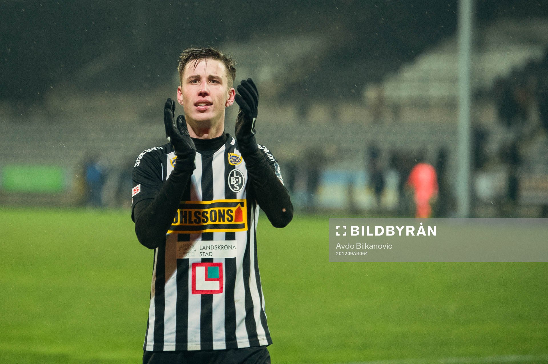 Landskronas Filip Olsson jublar