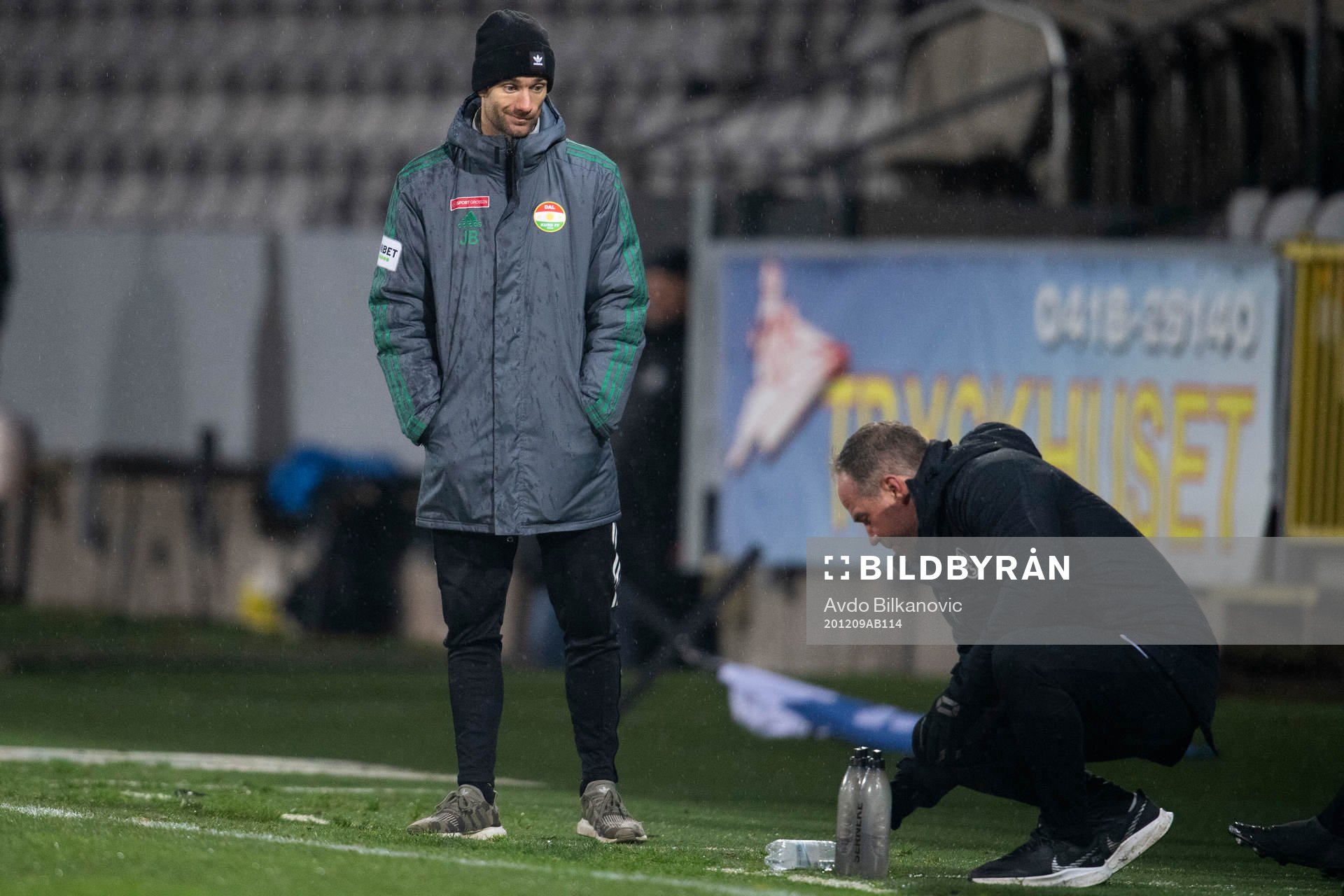 Dalkurds fystränare Jonatan Berg