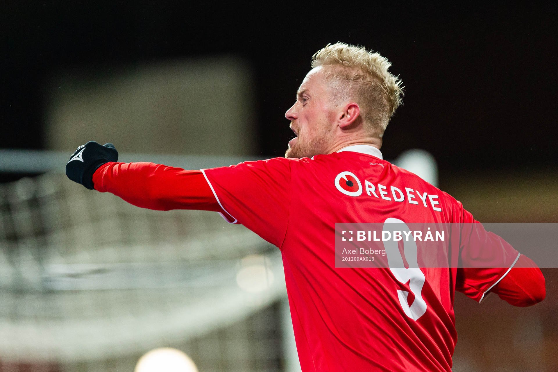 Kalmars Geir André Herrem jublar