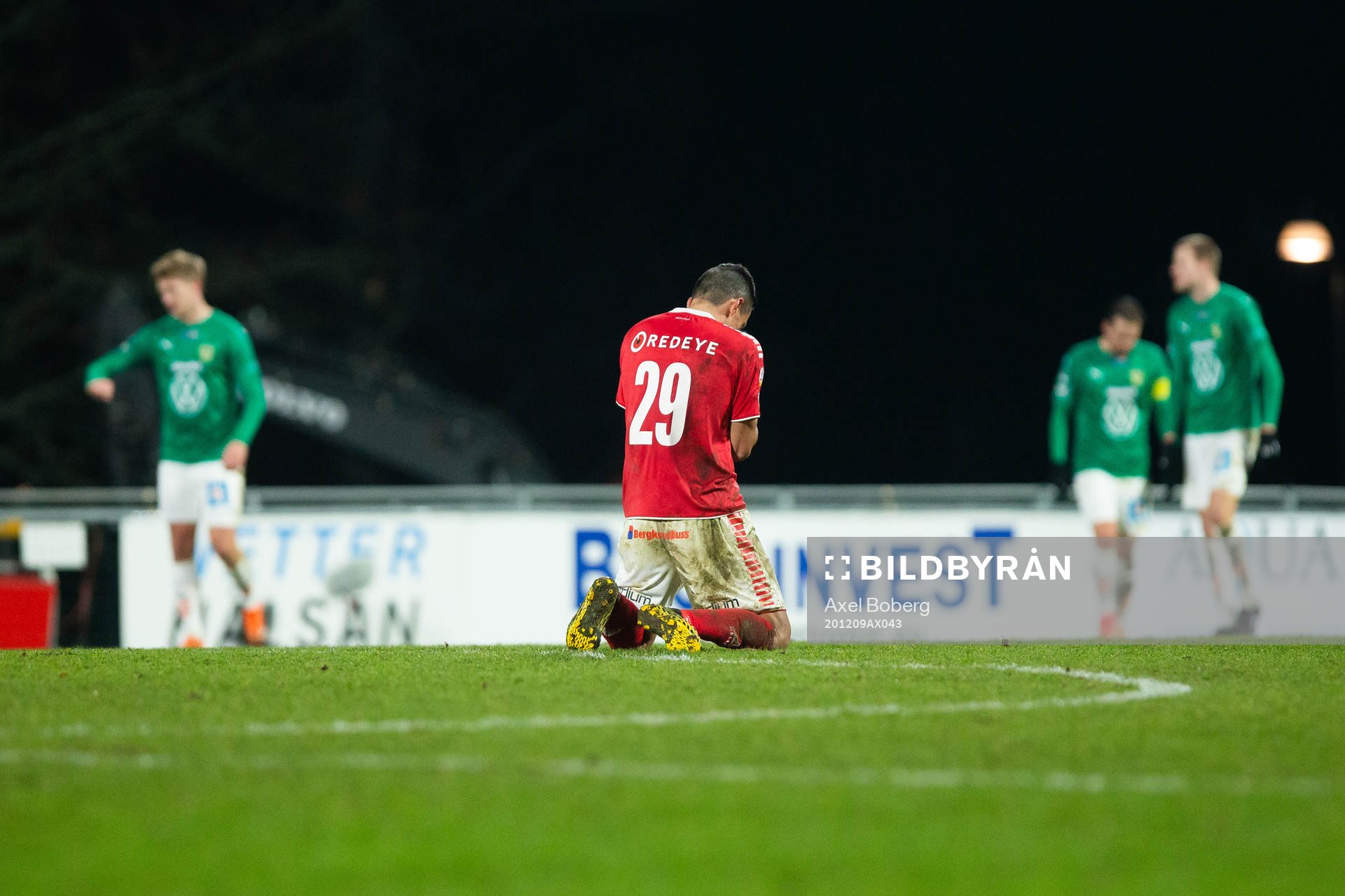 Kalmars Romario Pereira Sipiao jublar