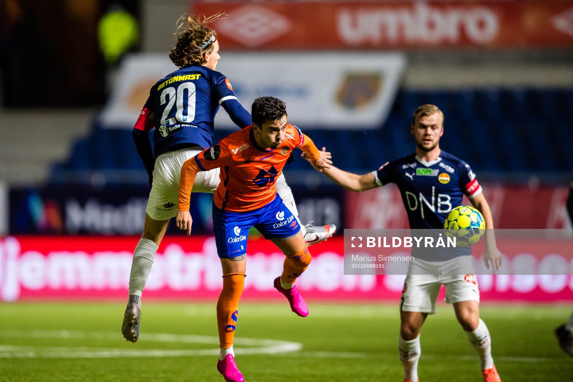 Mikkel Maigaard Jakobsen of Strømsgodset and Niklas