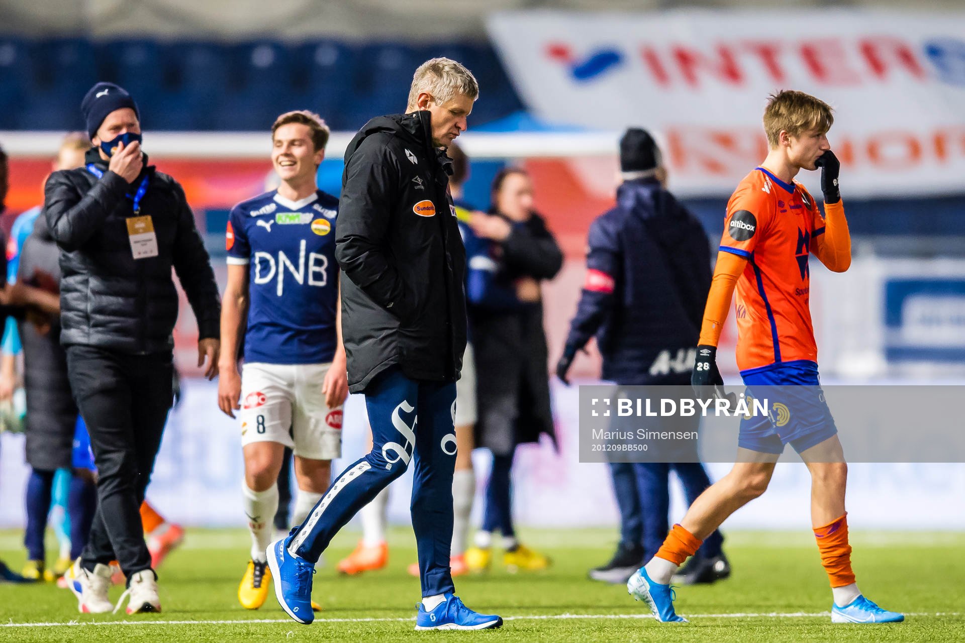 Lars Arne Nilsen, head coach of Aalesund, and Markus