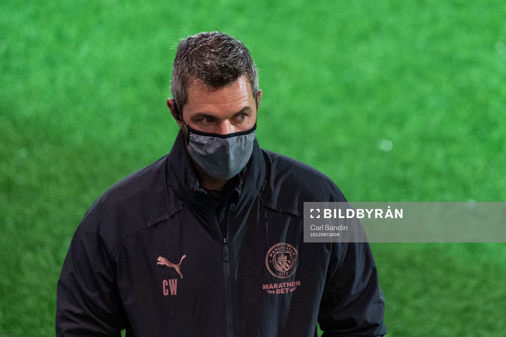 Gareth Taylor, head coach of Manchester City