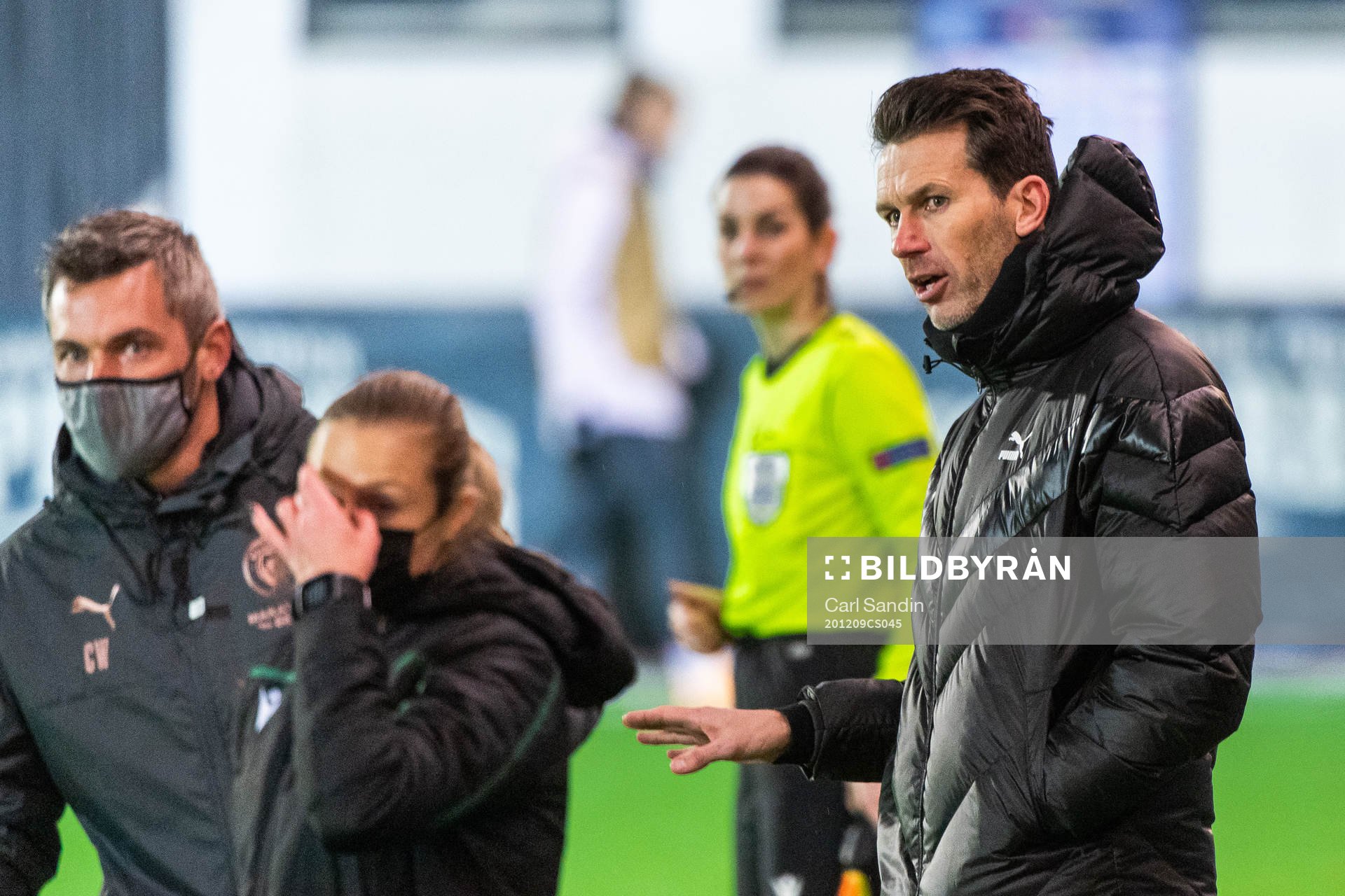 Gareth Taylor, head coach of Manchester City of Manchester