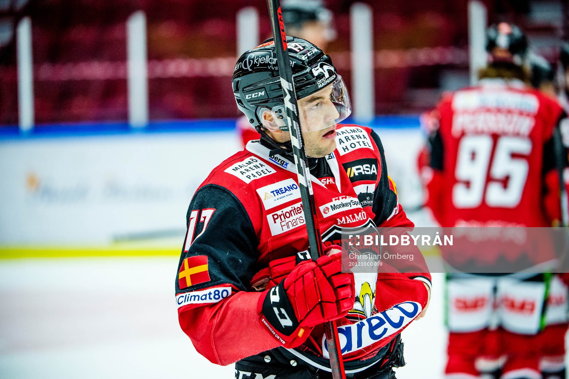 Malmö Redhawks Pathrik Westerholm deppar