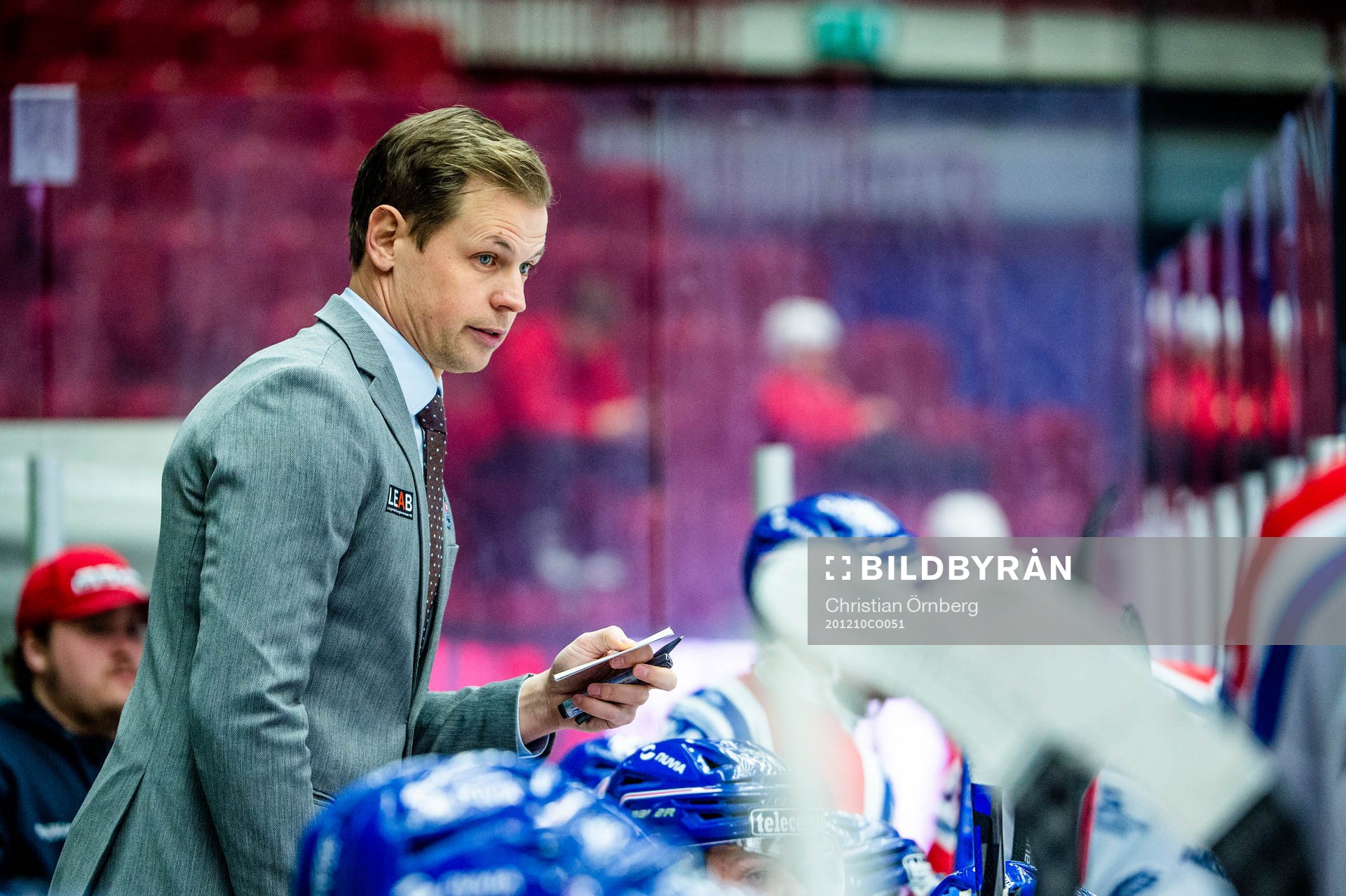 Oskarshamns tränare Martin Filander