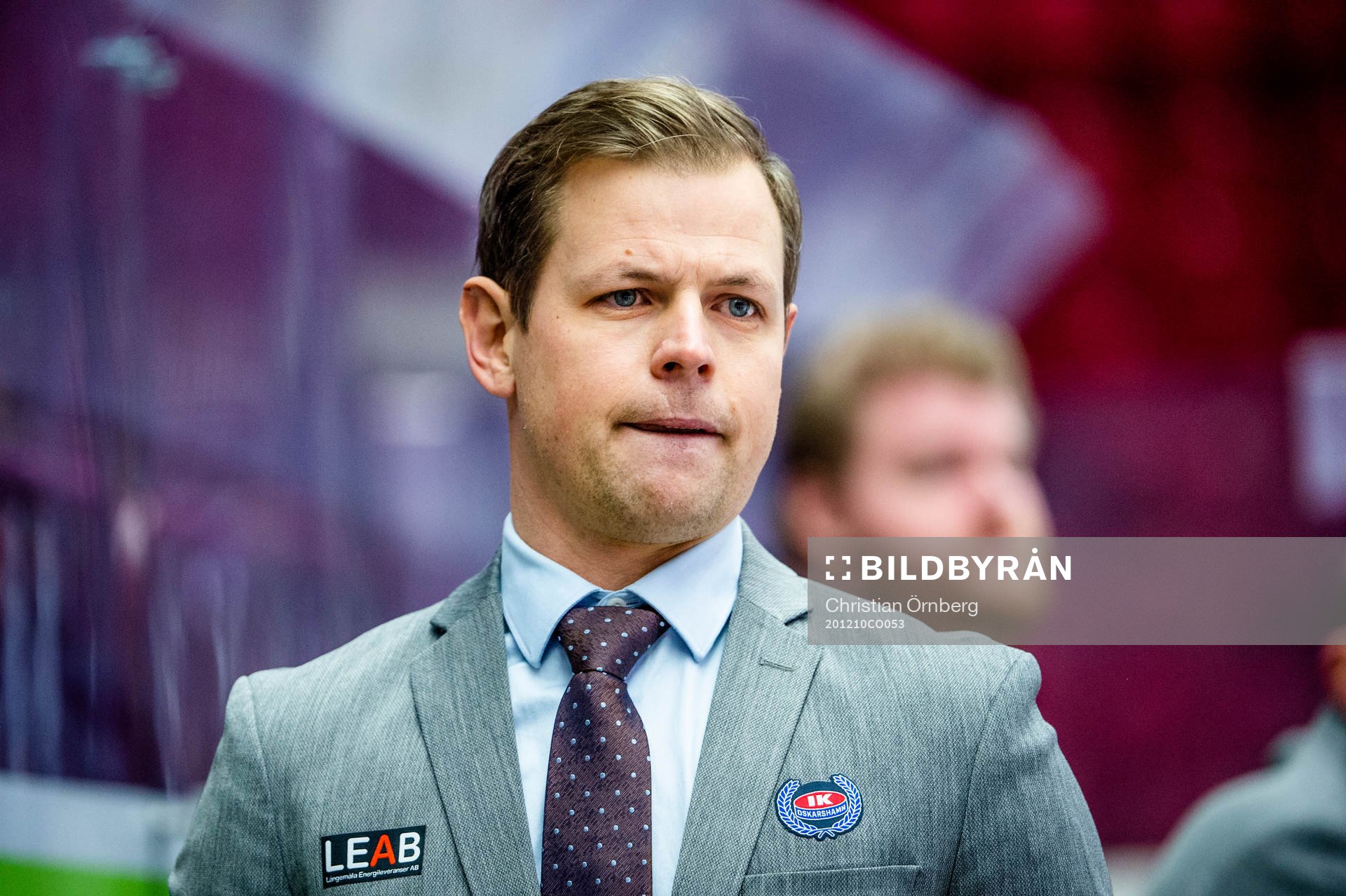 Oskarshamns tränare Martin Filander