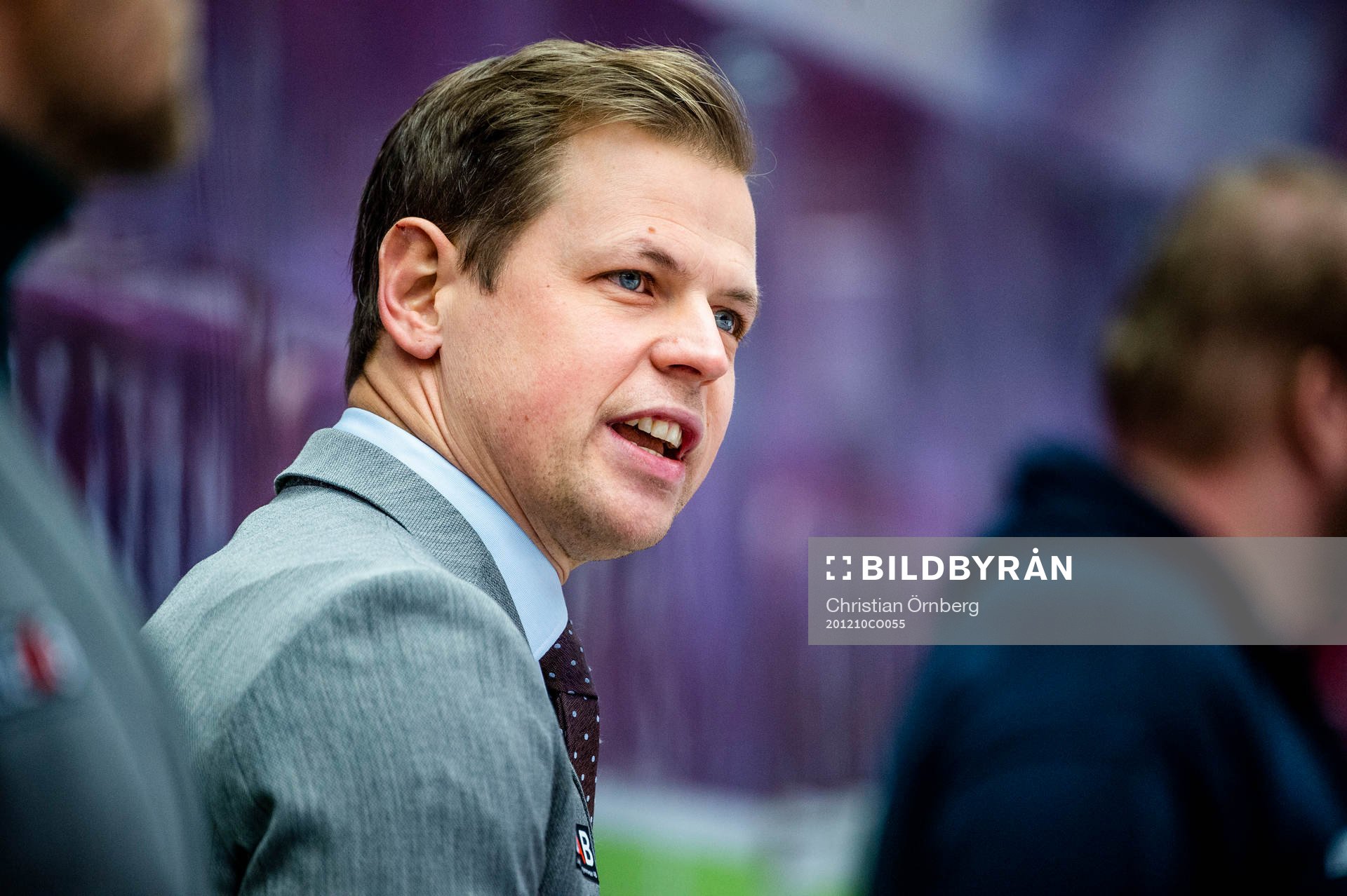 Oskarshamns tränare Martin Filander