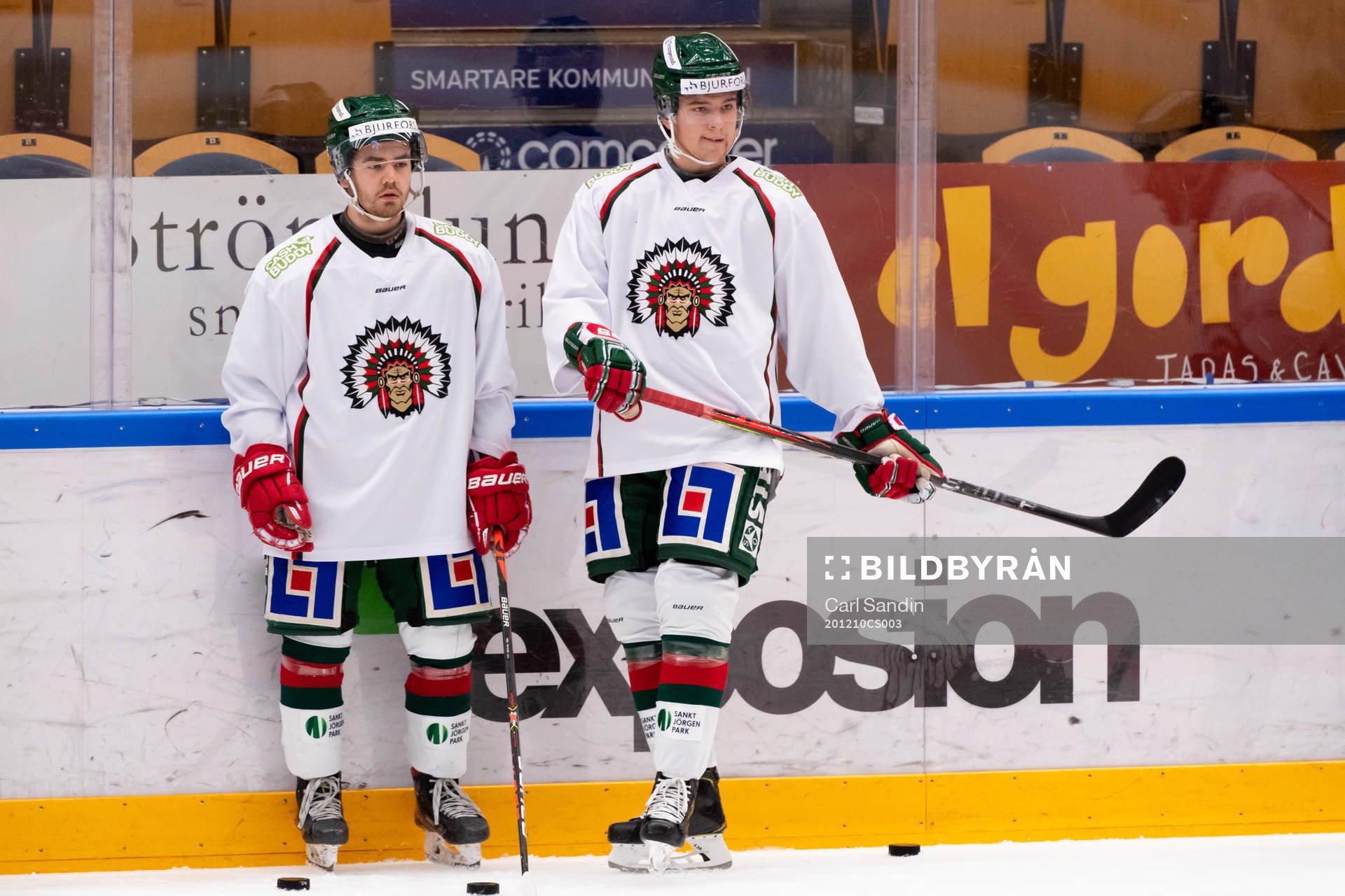 Frölundas Philip Granath och Jonatan Lundin-Andersson