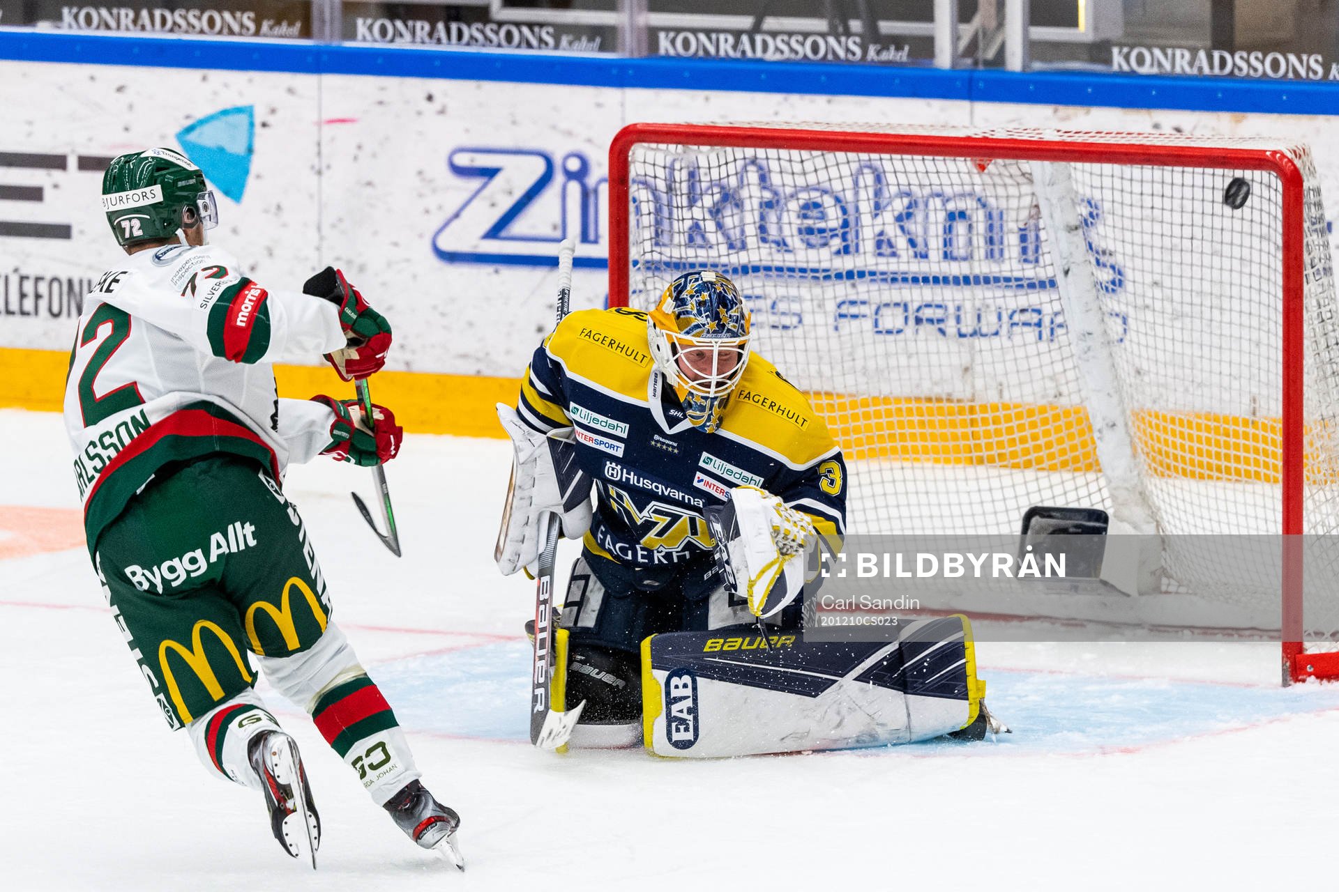 s målvakt Jonas Gunnarsson