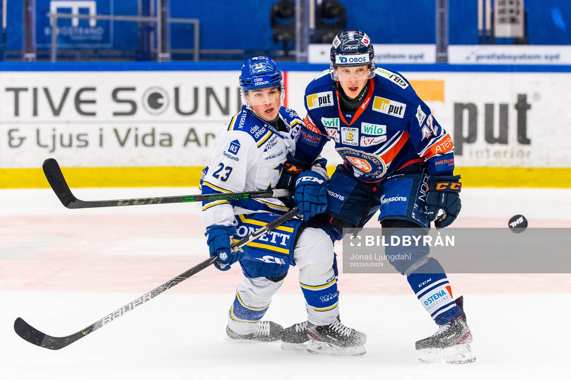 Leksands Marcus Karlberg och Växjös Teemu Eronen