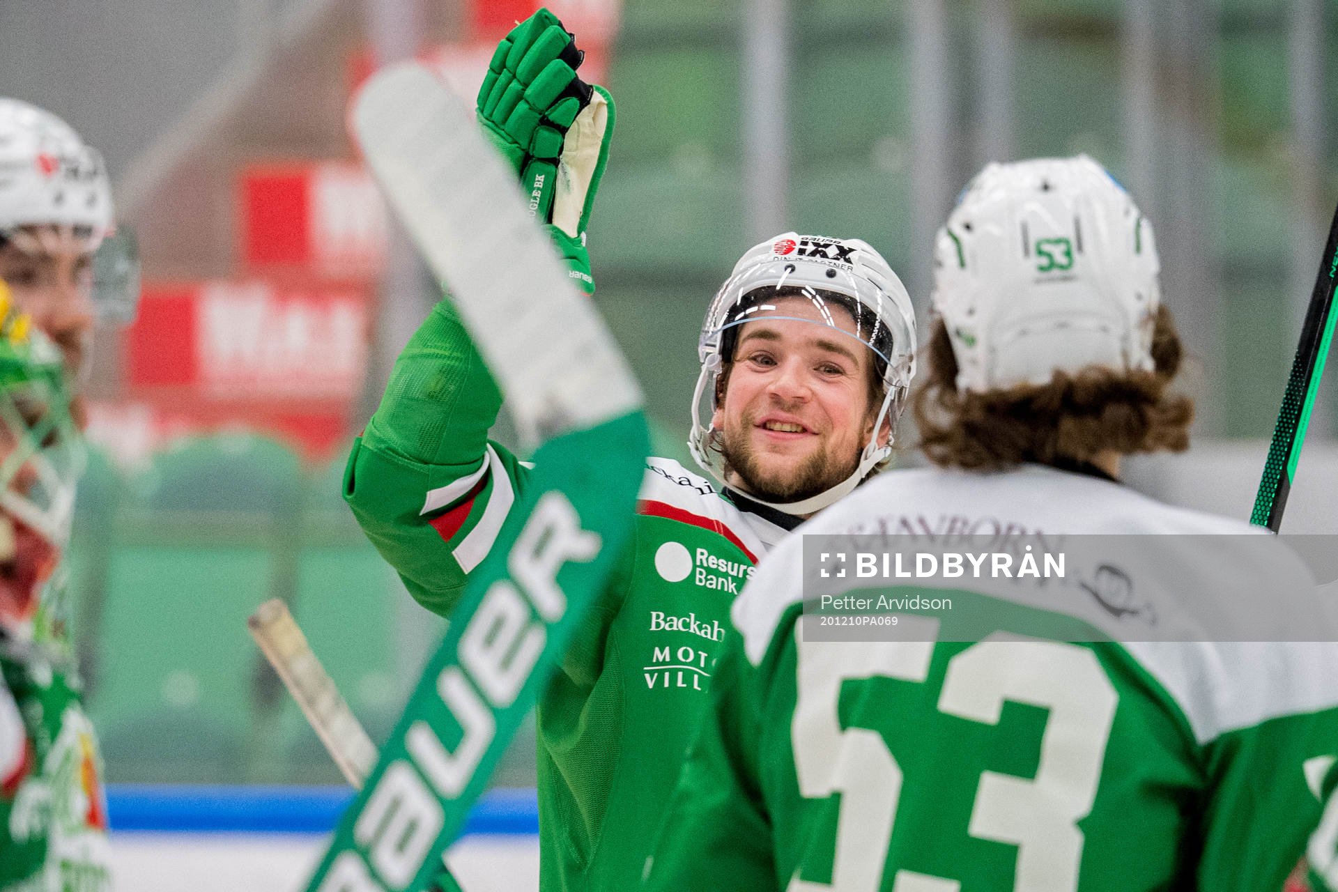 Rögles Lucas Ekeståhl Jonsson  jublar