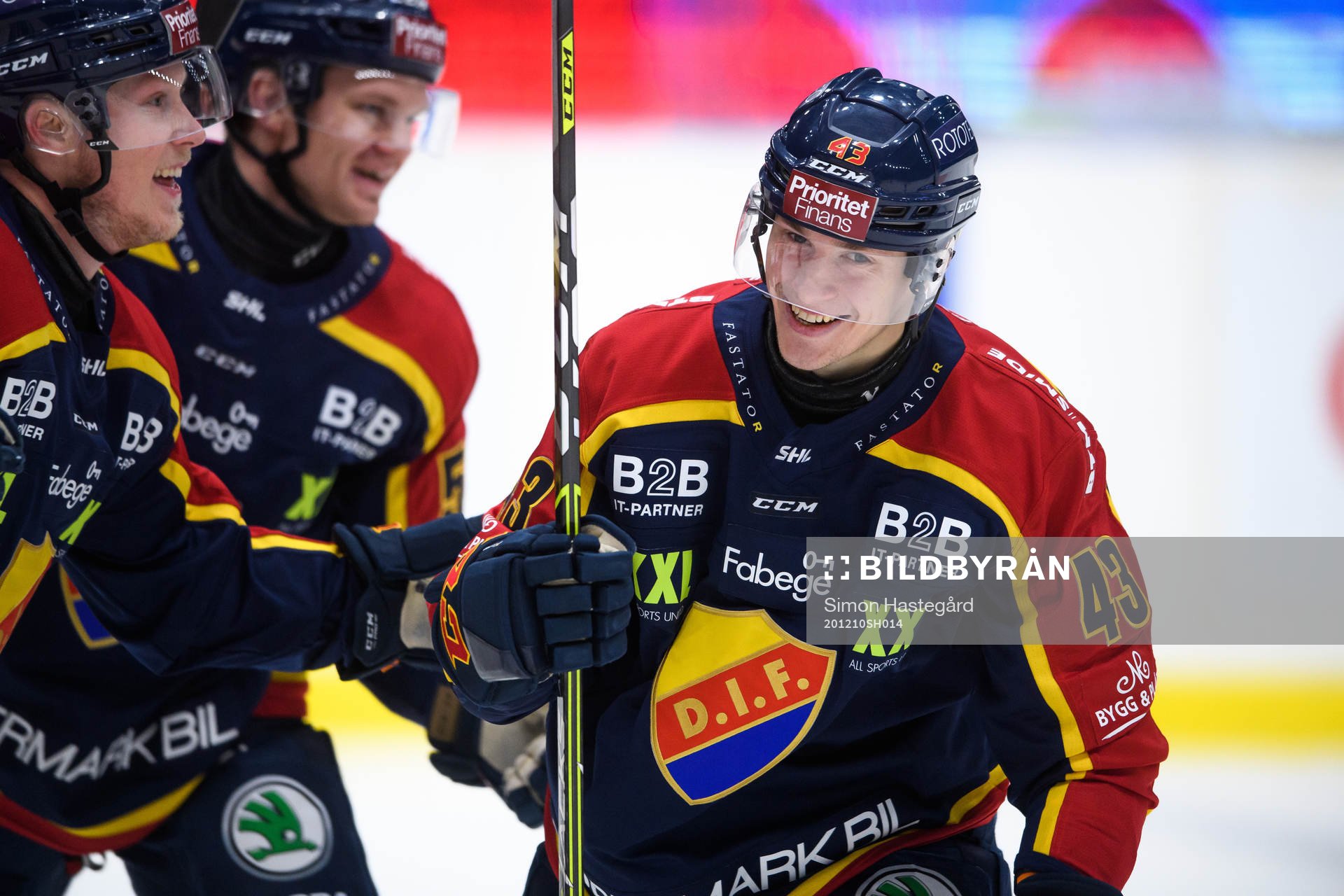 Djurgårdens Tom Nilsson jublar