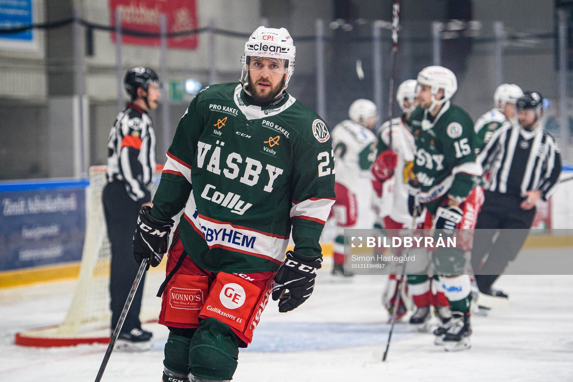 Väsbys Ricard Blidstrand deppar