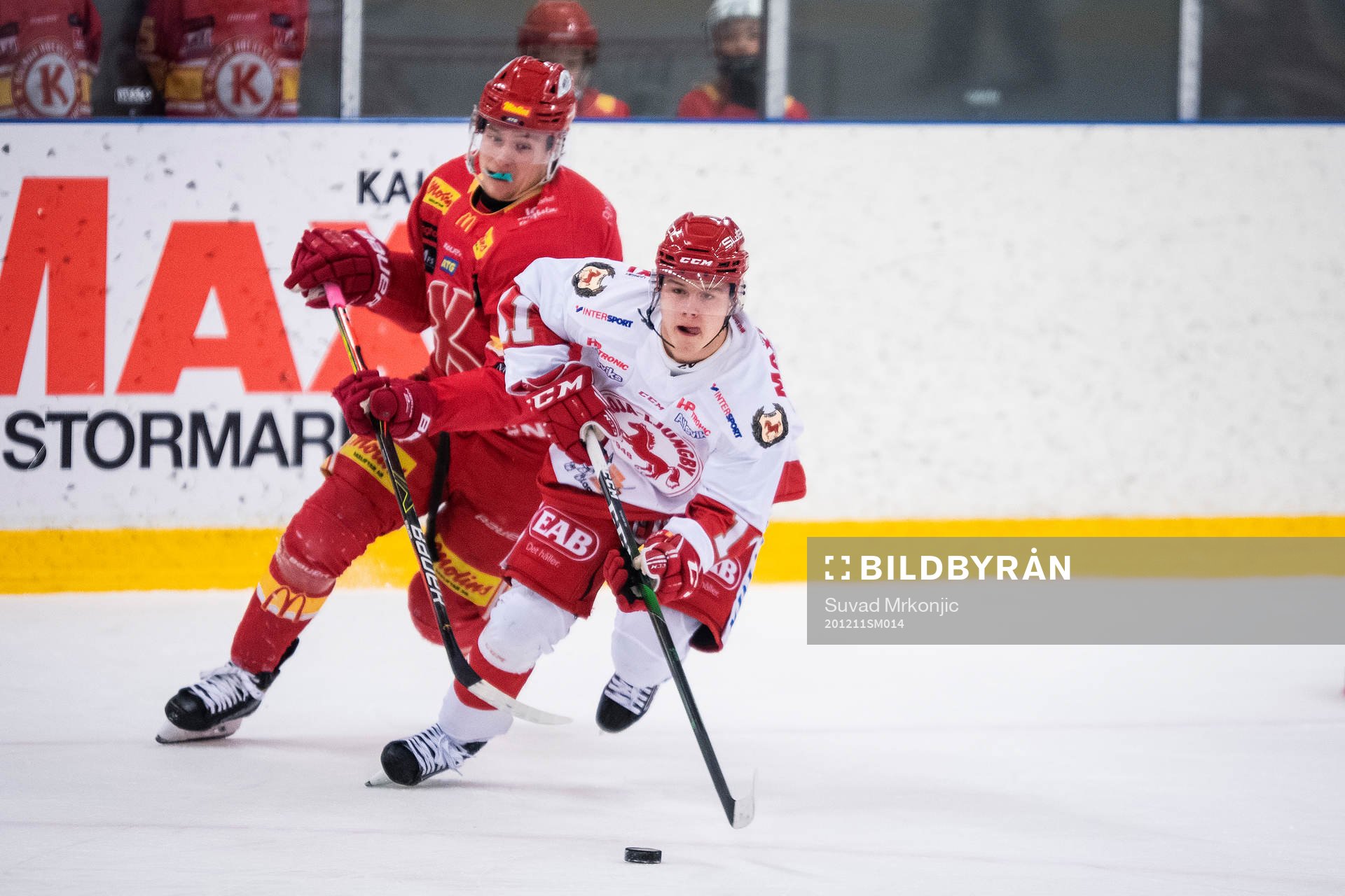 Trojas Lukas Sjöblom och Kalmars Albin Storm