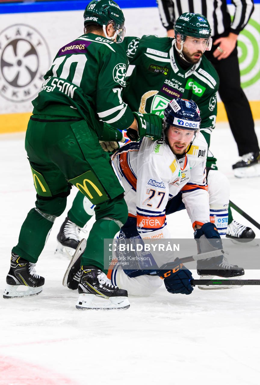 Färjestads Jacob Nilsson och Jens Westin