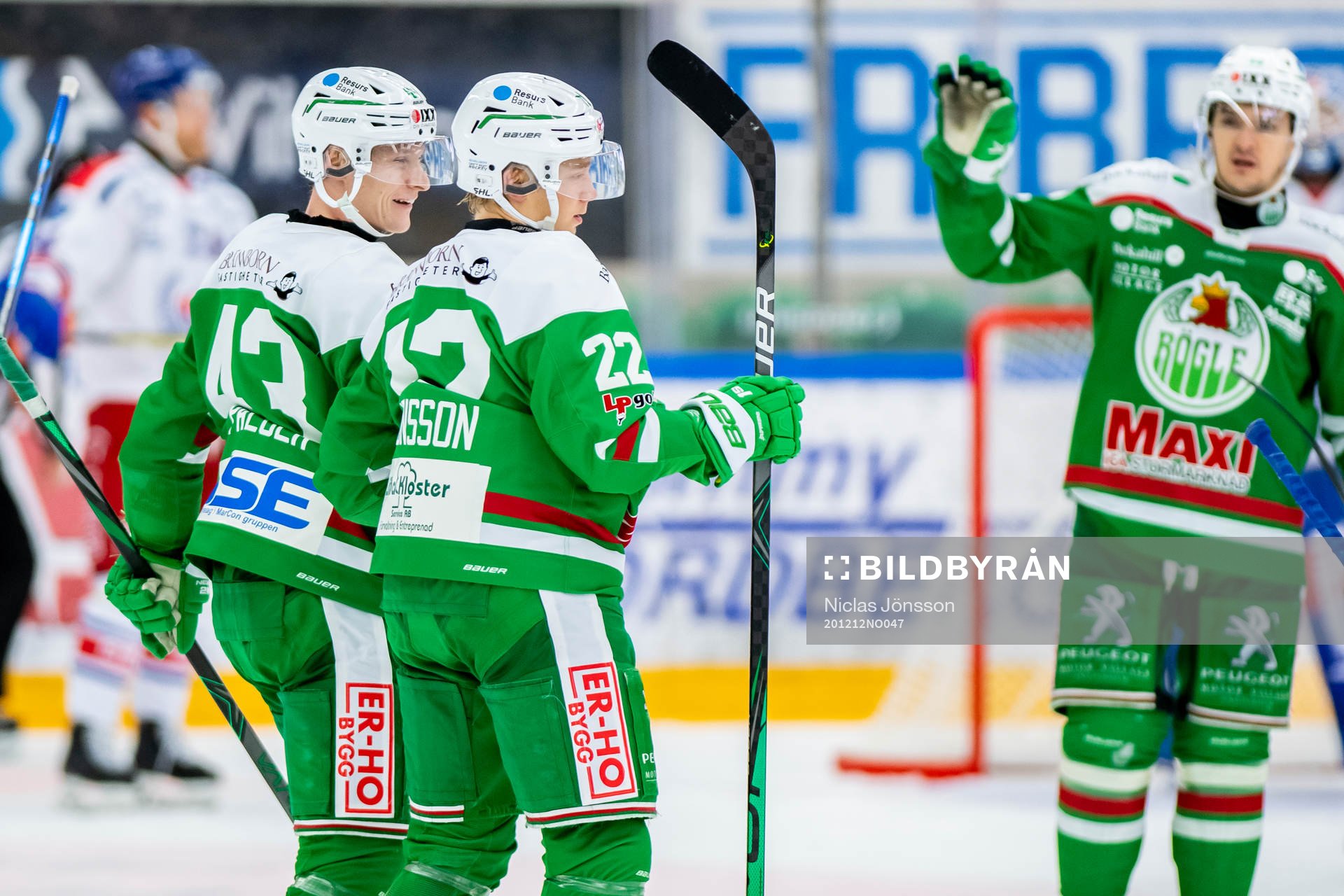Rögles Samuel Jonsson jublar