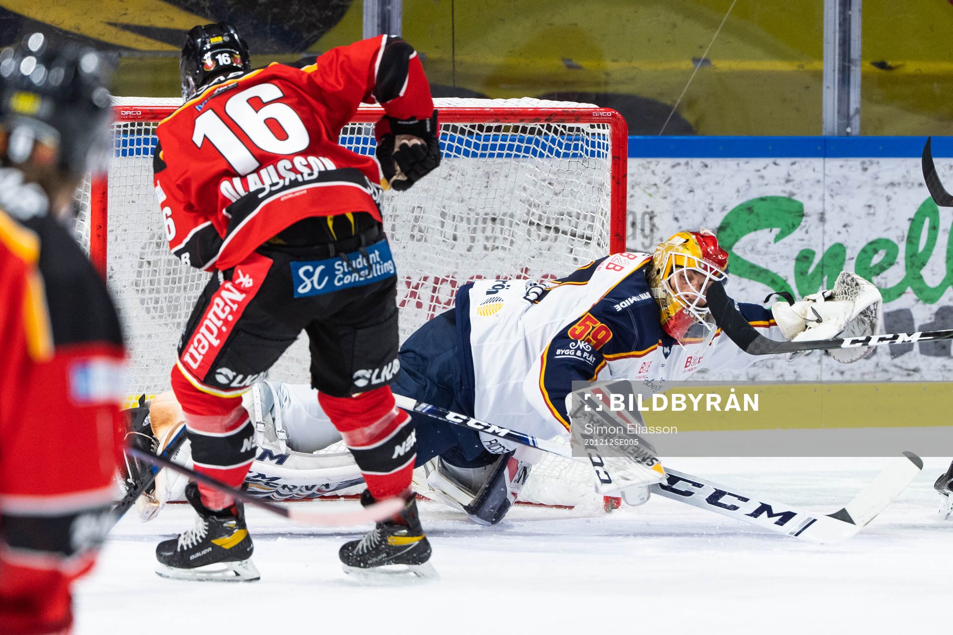 Luleås Niklas Olausson gör 1-0